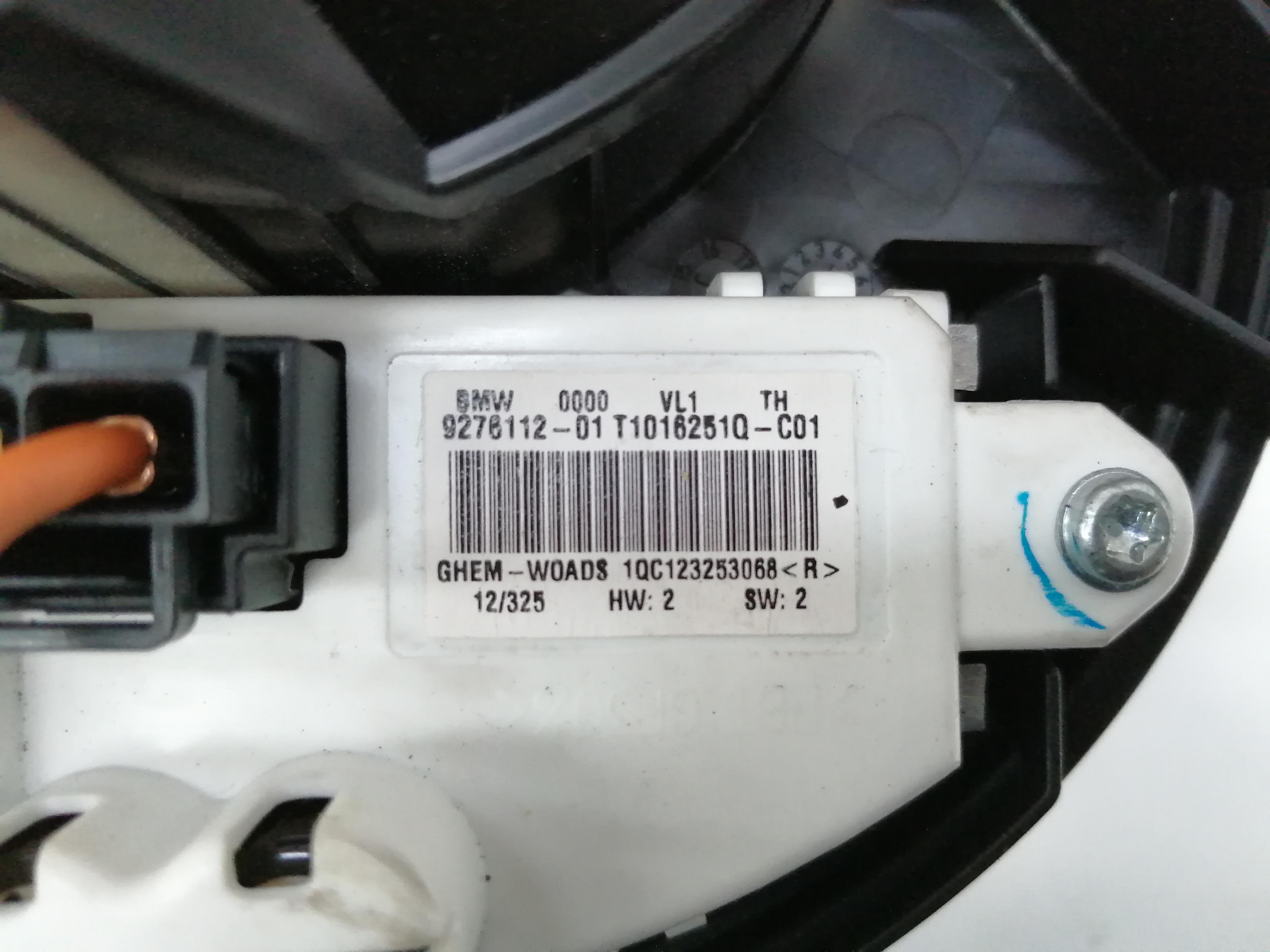 BMW 1 Series F20/F21 (2011-2020) Varmeblæser blæser 64119350395 24875871