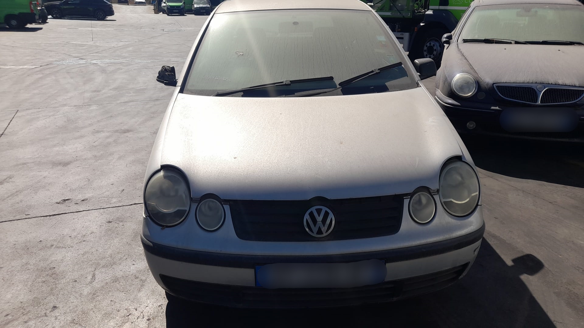 VOLKSWAGEN Polo 4 generation (2001-2009) Дверь передняя левая 6Q3831055K 18665641