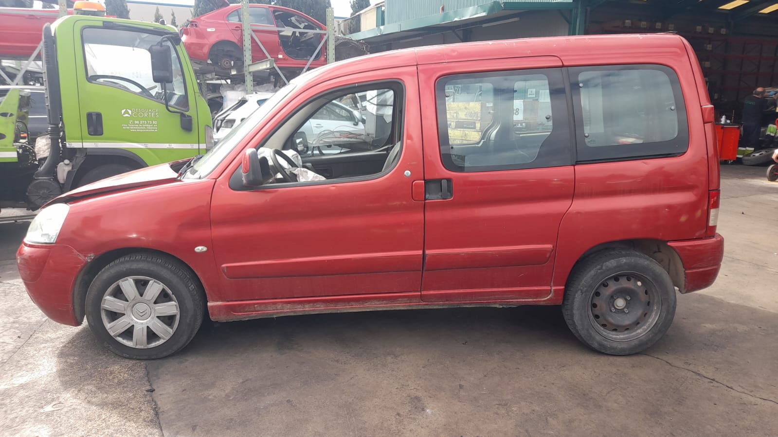 CITROËN Berlingo 1 generation (1996-2012) Oglindă ușă stânga față 8153JK, 8151W3, 8149C4 24032417