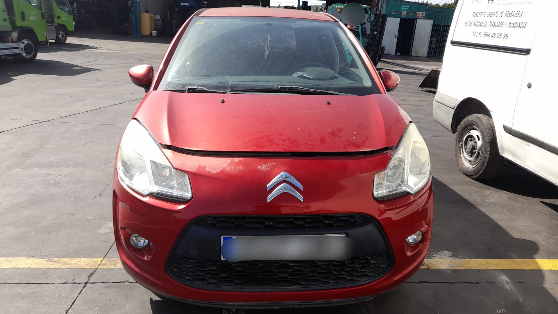 CITROËN C3 1 generation (2002-2010) Фонарь задний правый 9803934280 25161038