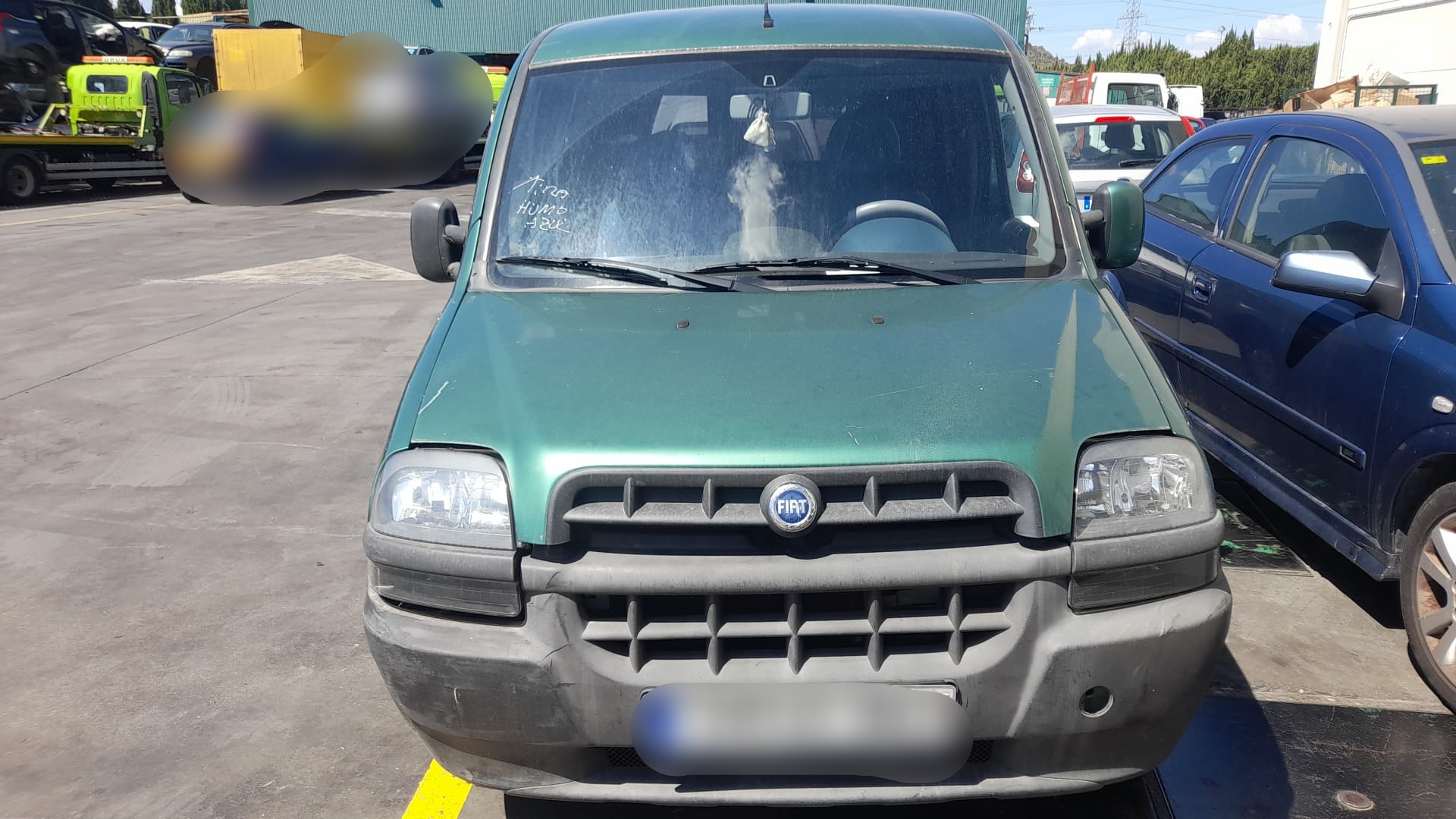 FIAT Doblo 1 generation (2001-2017) Стеклоподъемник передней левой двери 51718404 25177438