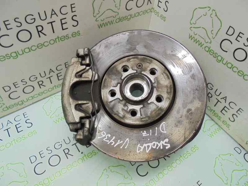 SKODA Rapid 2 generation (1985-2023) Front Left Wheel Hub 6Q0407255S 18620795