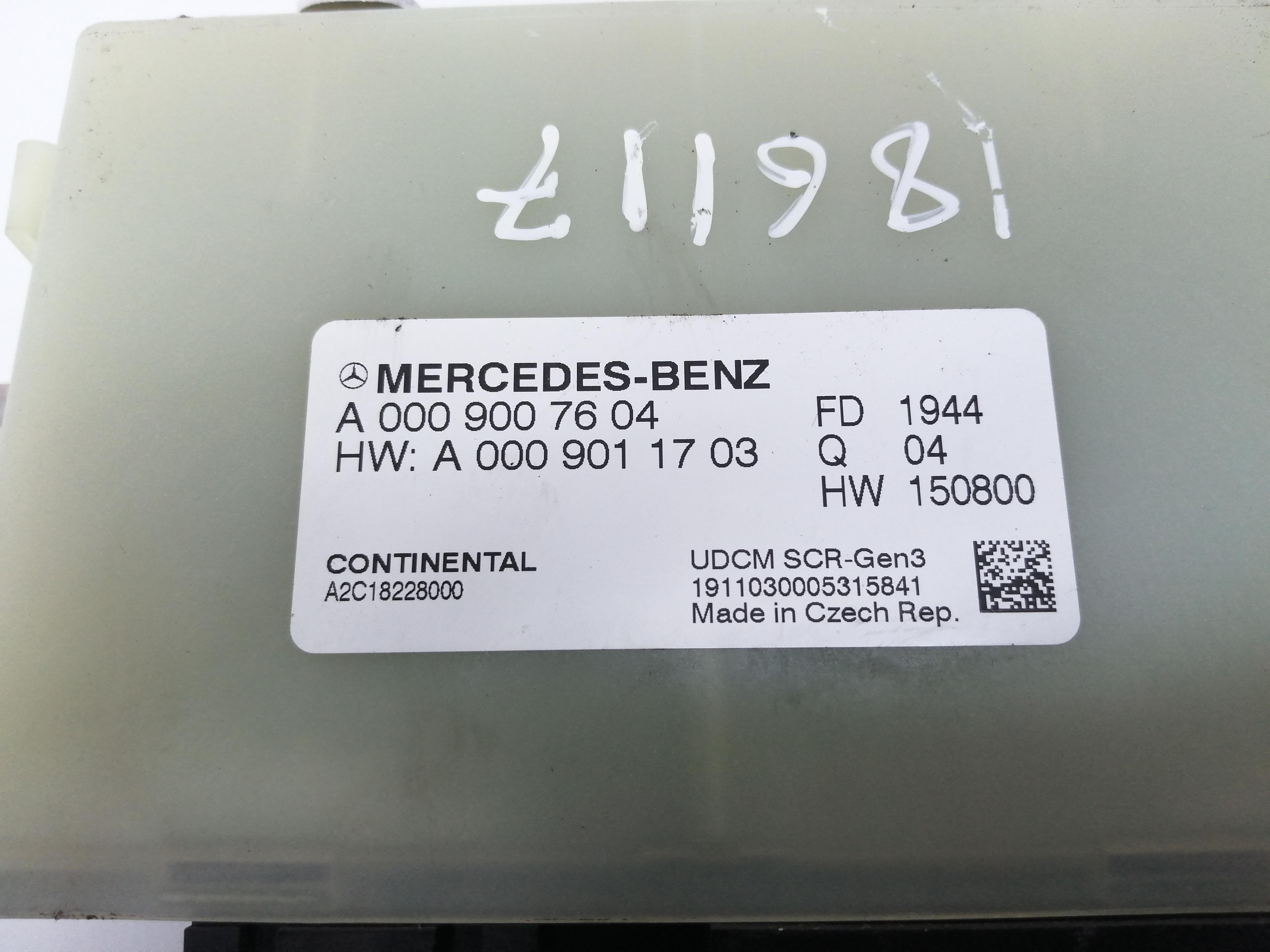 MERCEDES-BENZ E-Class W213/S213/C238/A238 (2016-2024) Andra styrenheter A0009007604, A0009007604 24033472