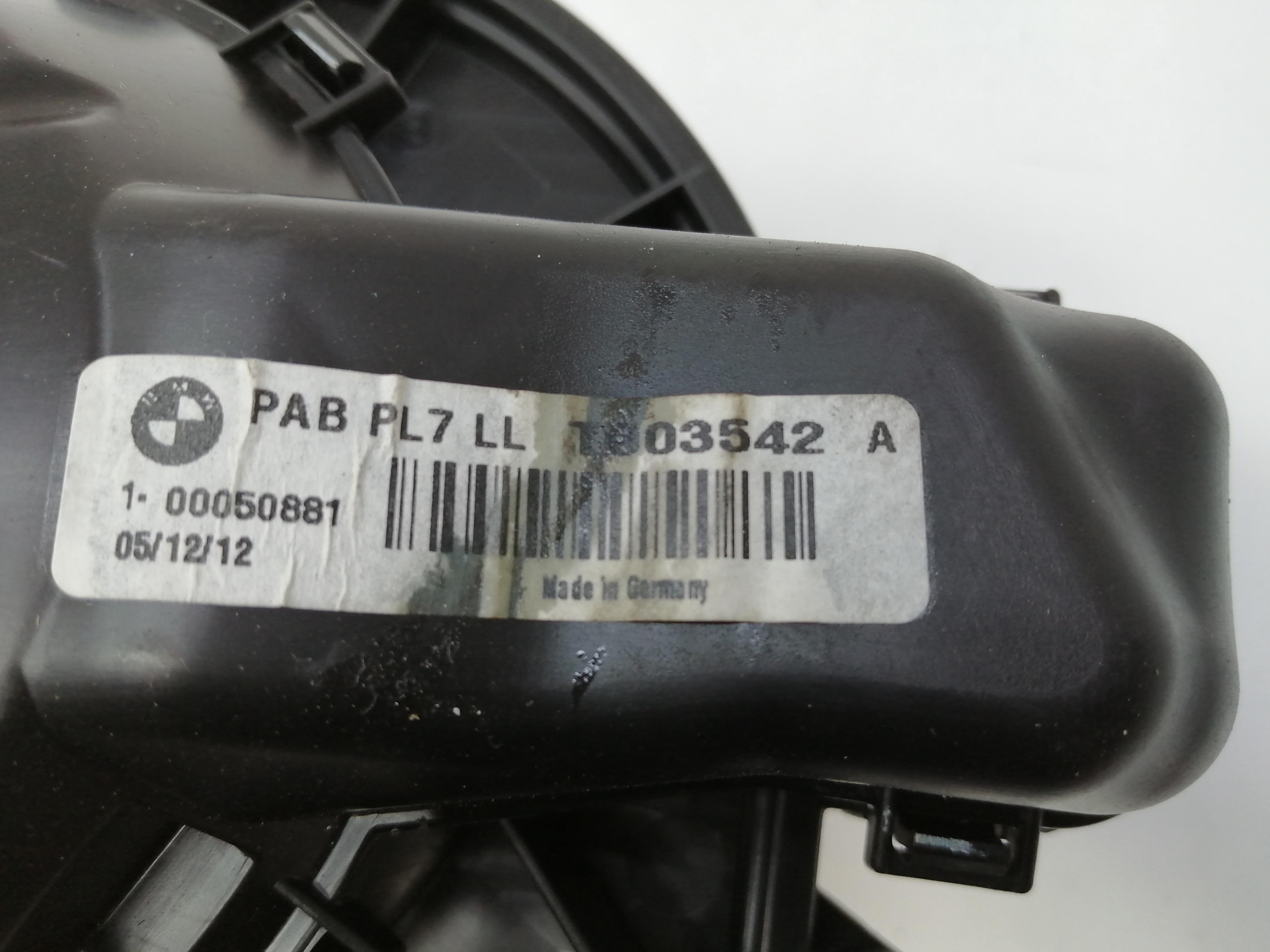 BMW 1 Series F20/F21 (2011-2020) Varmeblæser blæser 64119350395 24875871