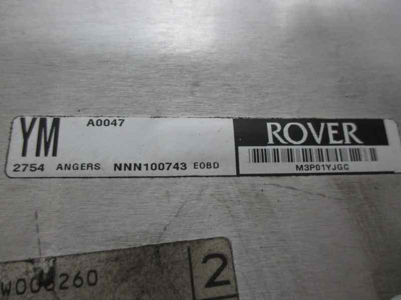 ROVER 400 1 generation (HH-R) (1995-2000) Calculateur d'unité de commande du moteur NNN100743 18367620