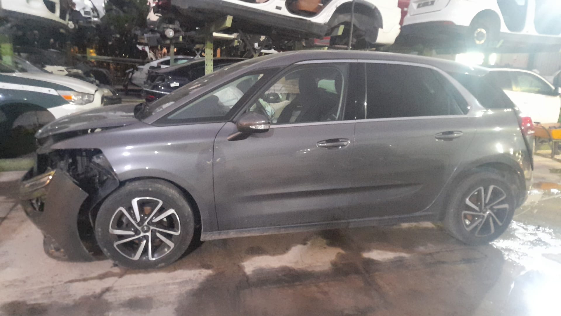 CITROËN C4 Picasso 2 generation (2013-2018) Aizmugurējo labo durvju logu pacēlājs 9676172380 18588593