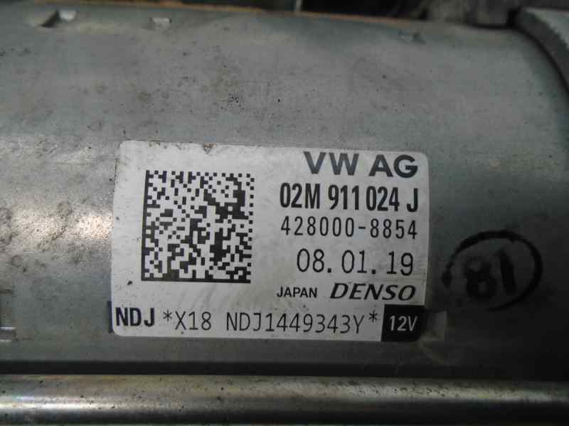 VOLKSWAGEN Polo 6 generation (2017-2024) Starter Motor 02M911024J 18469590