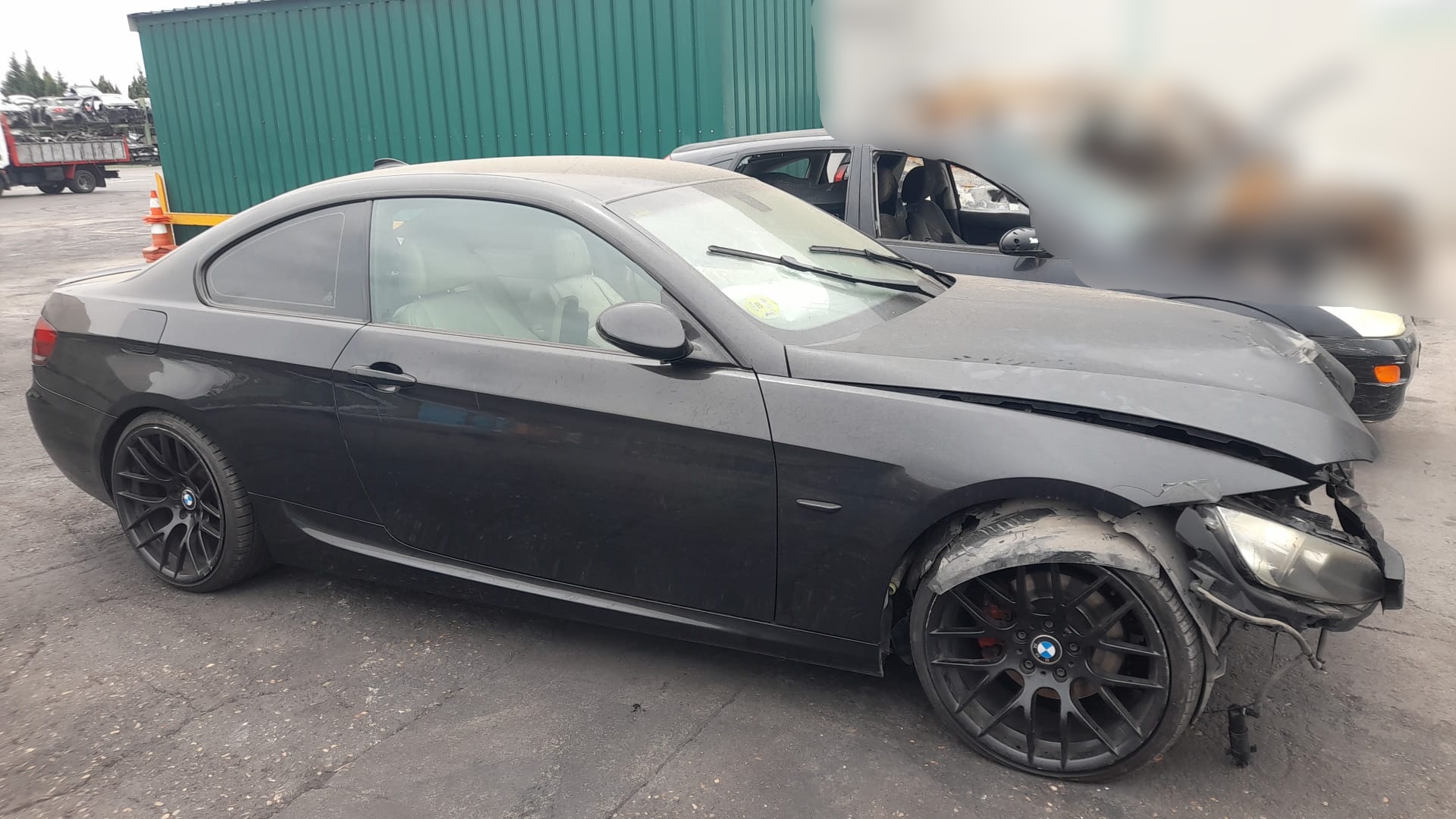 BMW 3 Series E90/E91/E92/E93 (2004-2013) Priekšējo kreiso durvju logu pacēlājs 51337193455 24017787