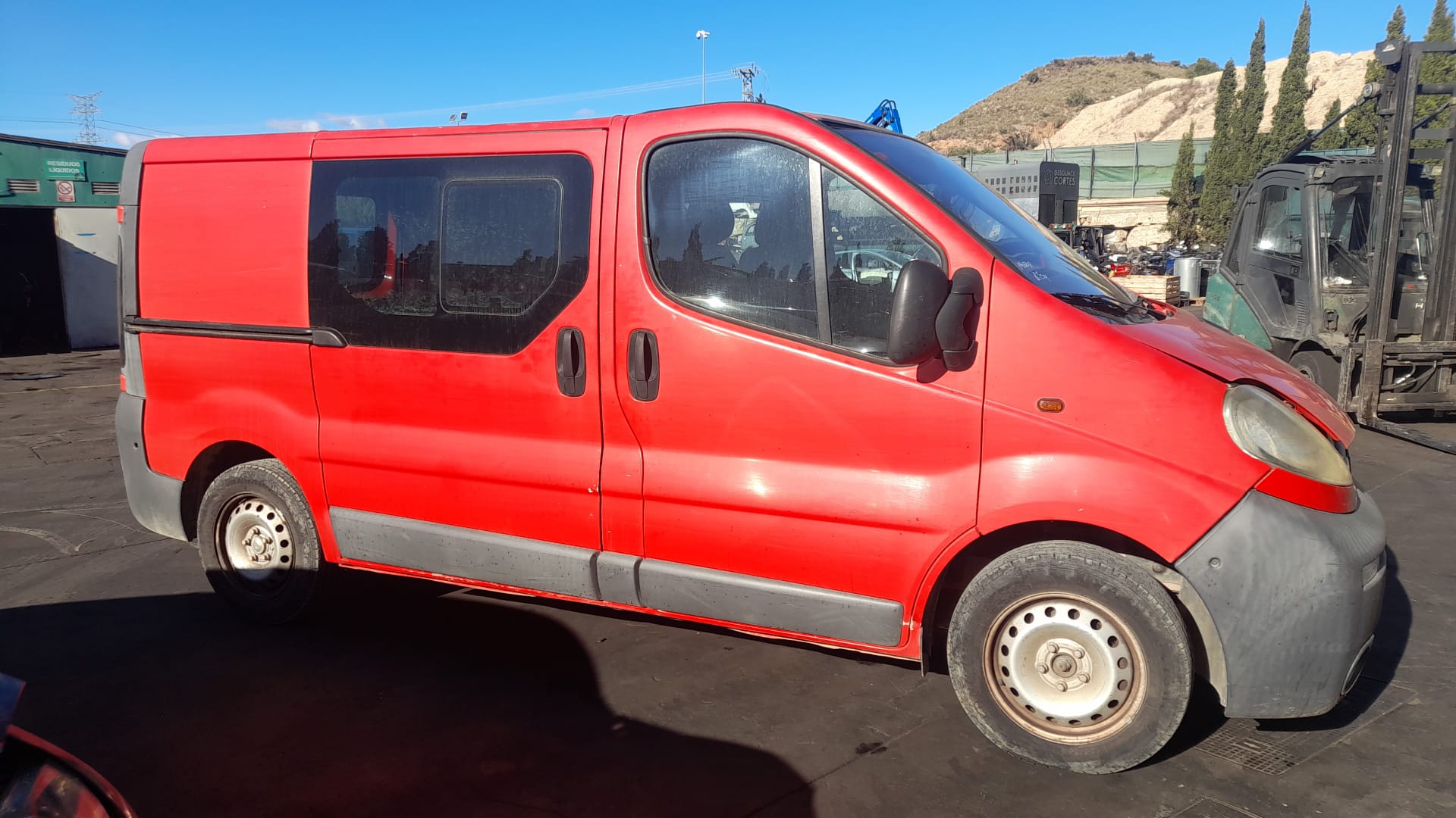 OPEL Vivaro A (2002-2006) Дверь задняя правая 4408383 24548027