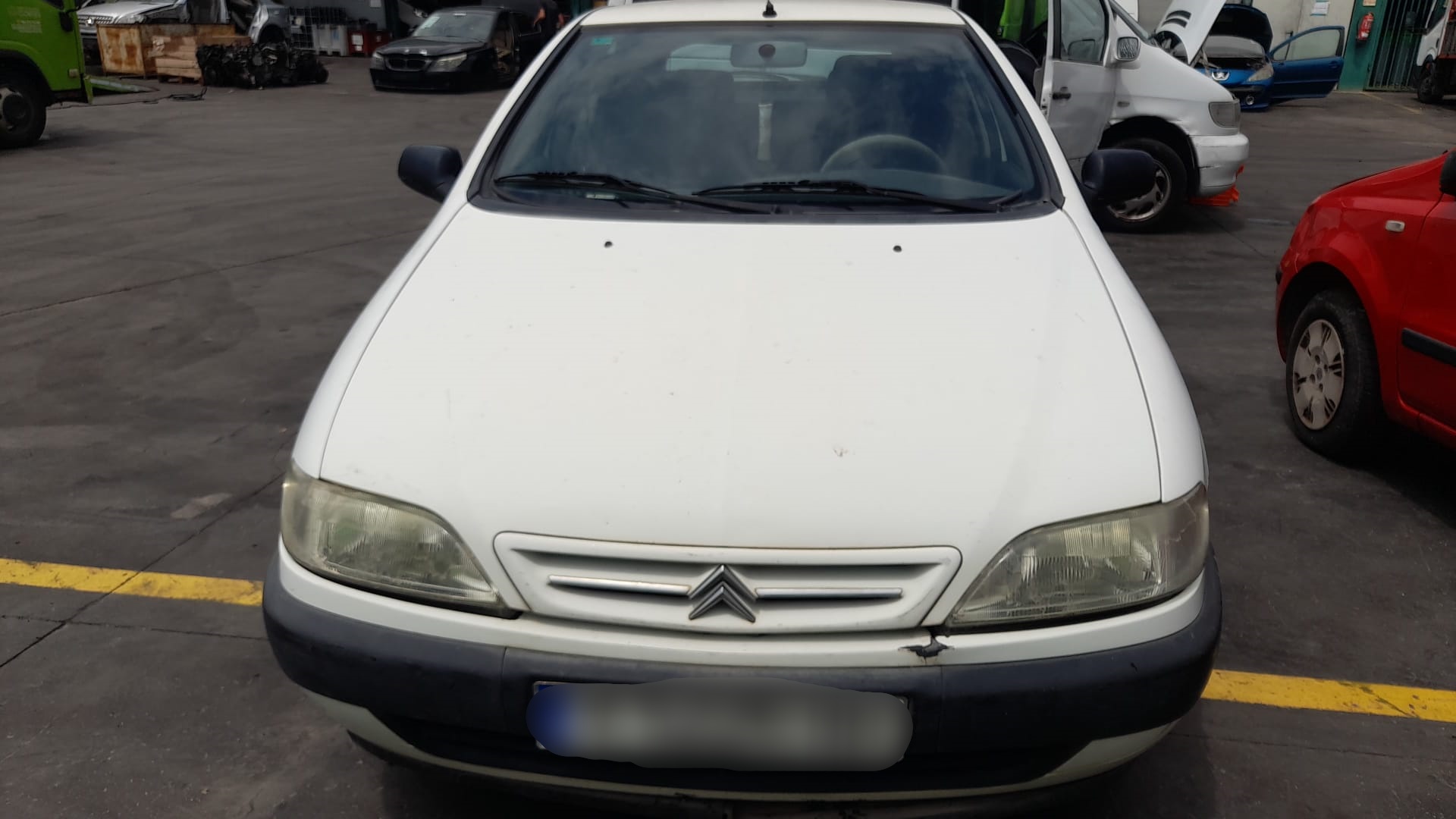 CITROËN Xsara 1 generation (1997-2004) Крыло переднее правое 7841K1 18666708