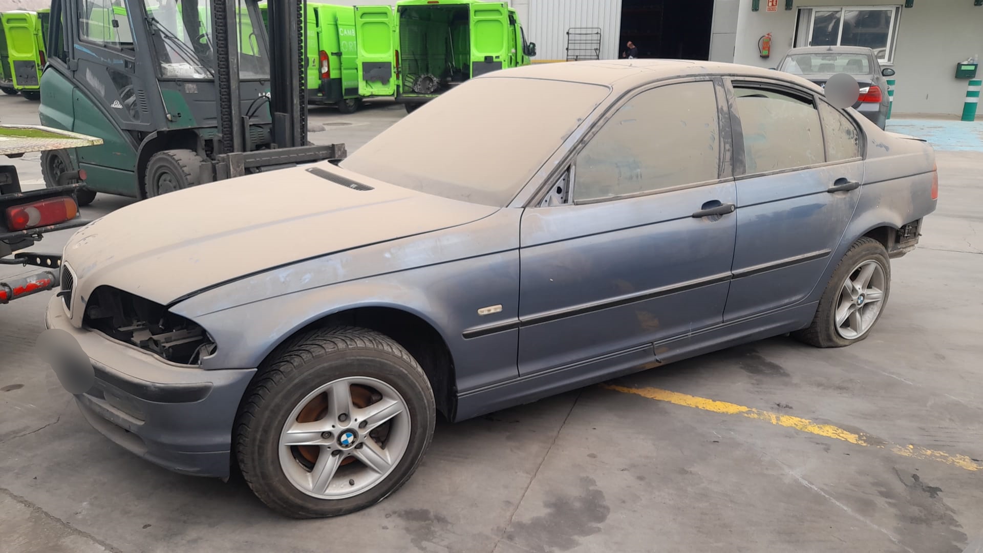 BMW 3 Series E46 (1997-2006) Передняя правая дверь 41517034152 18540587