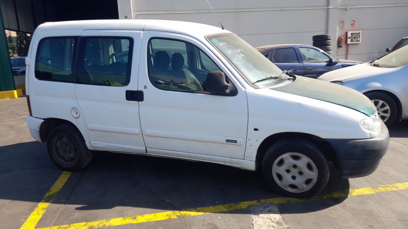 CITROËN Berlingo 1 generation (1996-2012) Bal első ajtó ablakemelője 9221G3 25220965