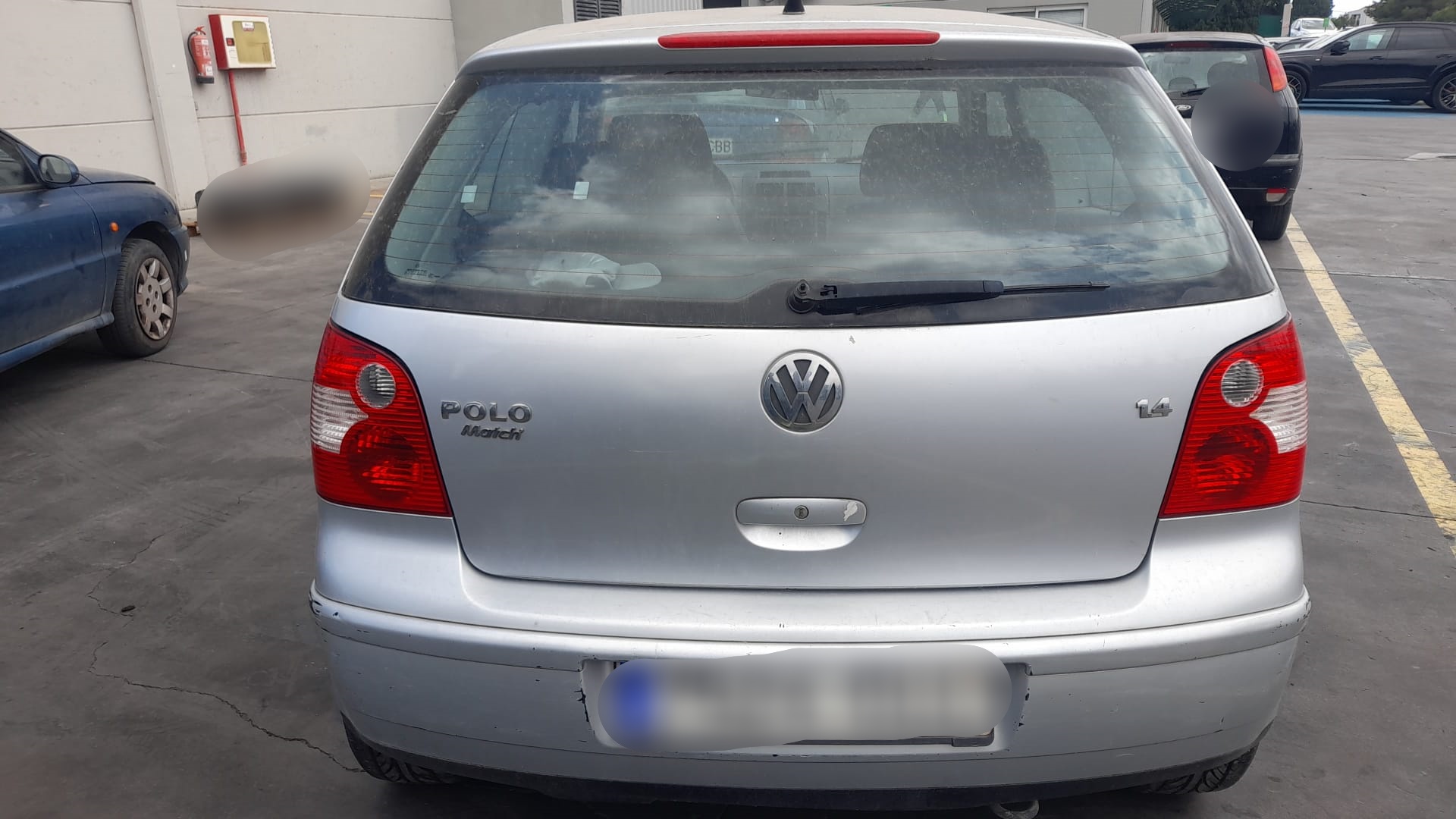 VOLKSWAGEN Polo 4 generation (2001-2009) Le pare-choc avant 6Q0807217 20356457