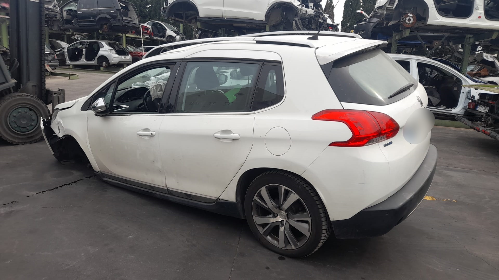 PEUGEOT 2008 1 generation (2013-2020) Fűtésventilátor 1608182080 25157909