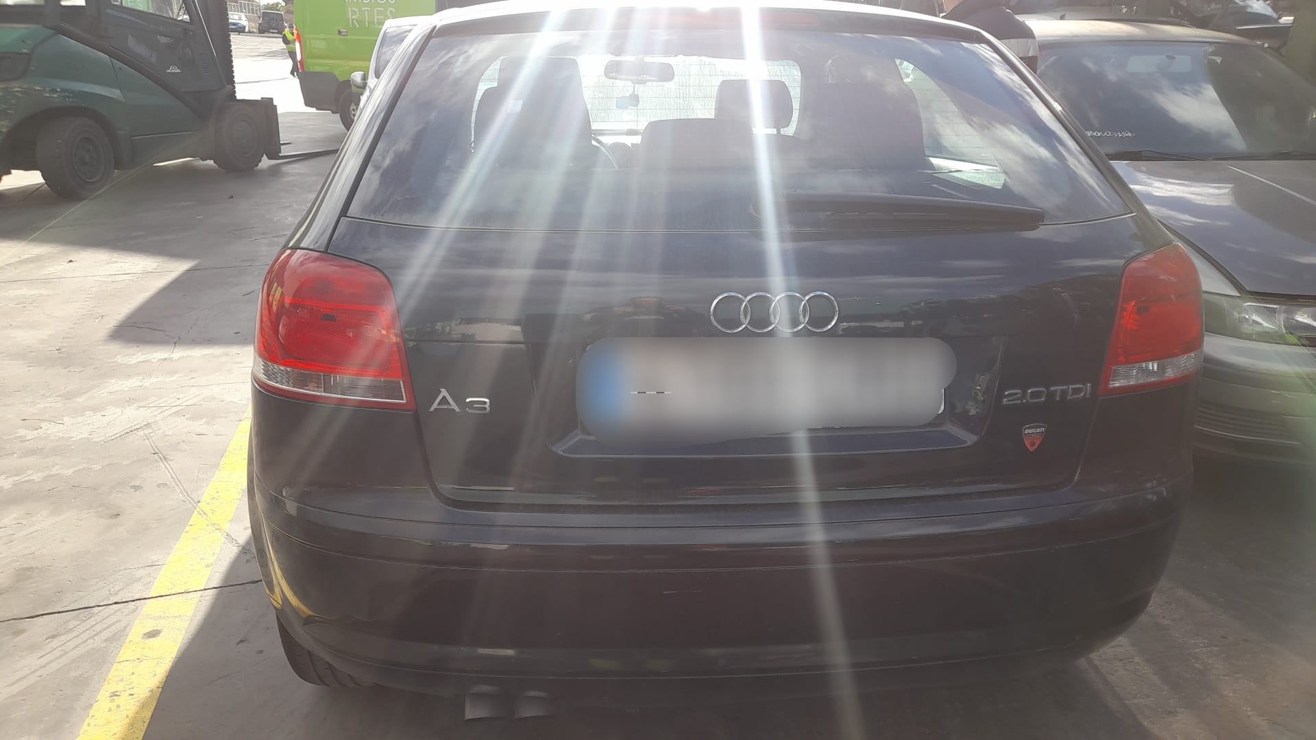 AUDI A3 8P (2003-2013) Jobb első ajtó ablakemelője 8P3837462C 25705635