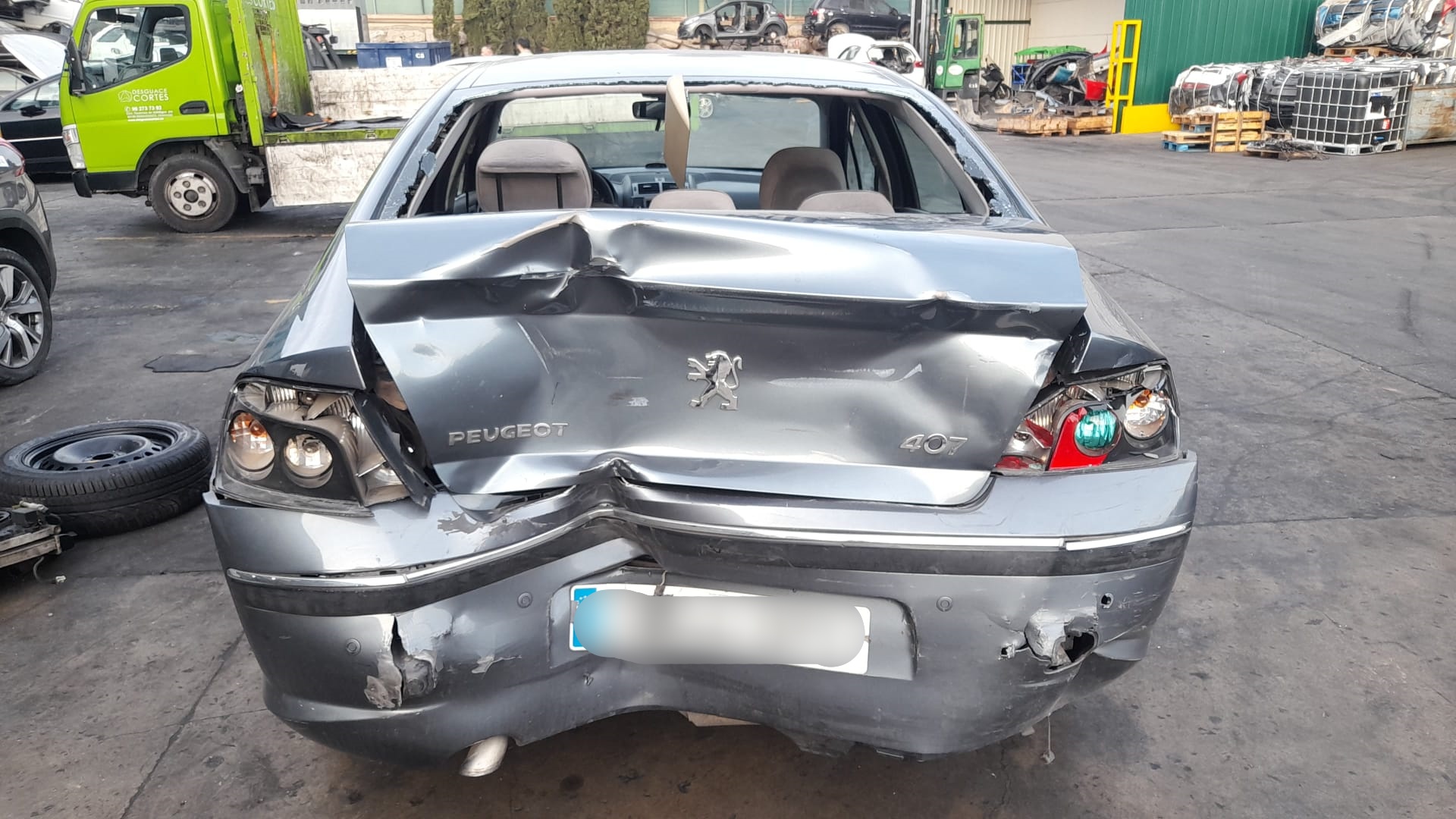 PEUGEOT 407 1 generation (2004-2010) Блок предохранителей 9656148080 18528836