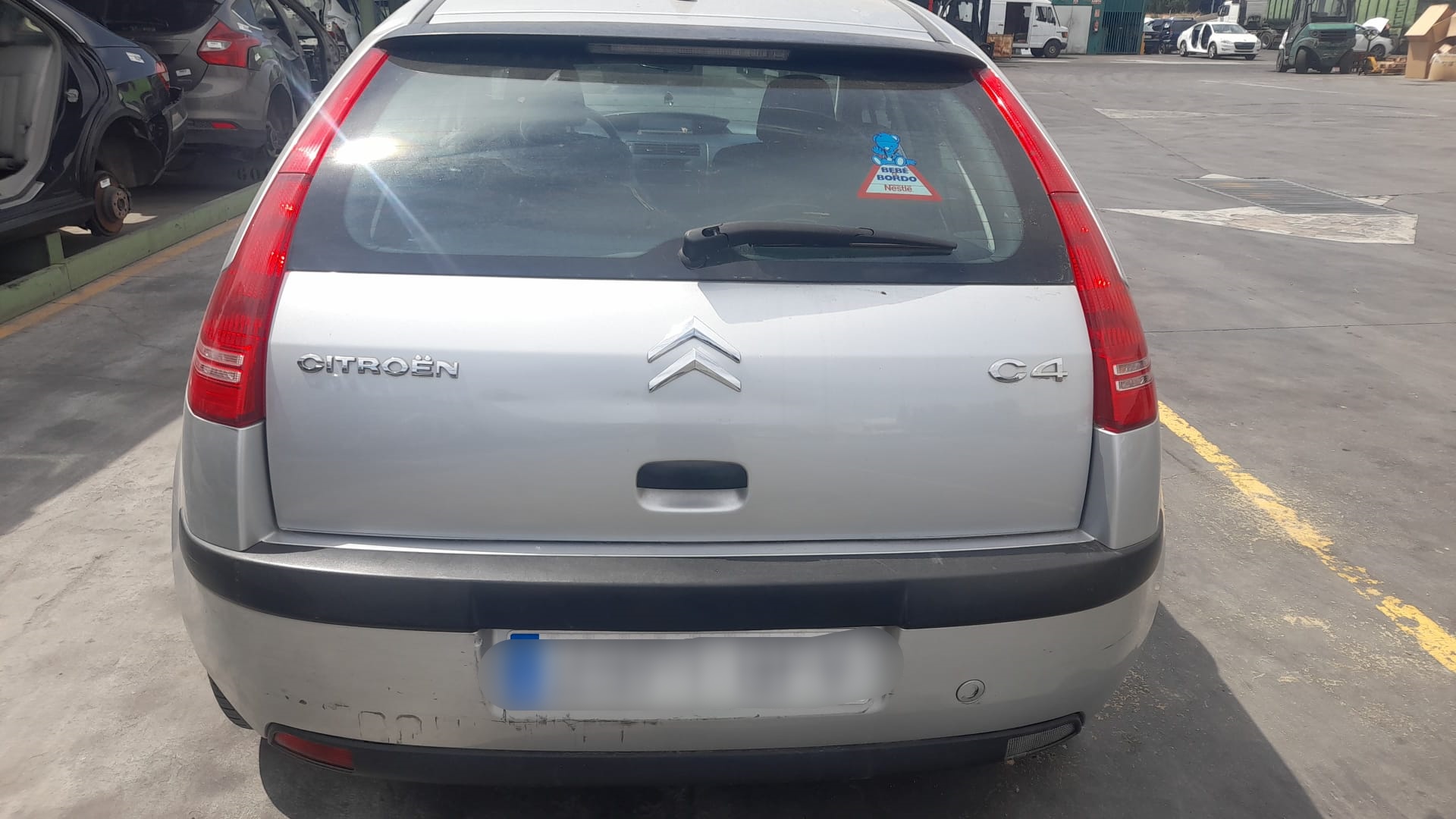 CITROËN C4 1 generation (2004-2011) Фонарь задний правый 6351T8 18553628