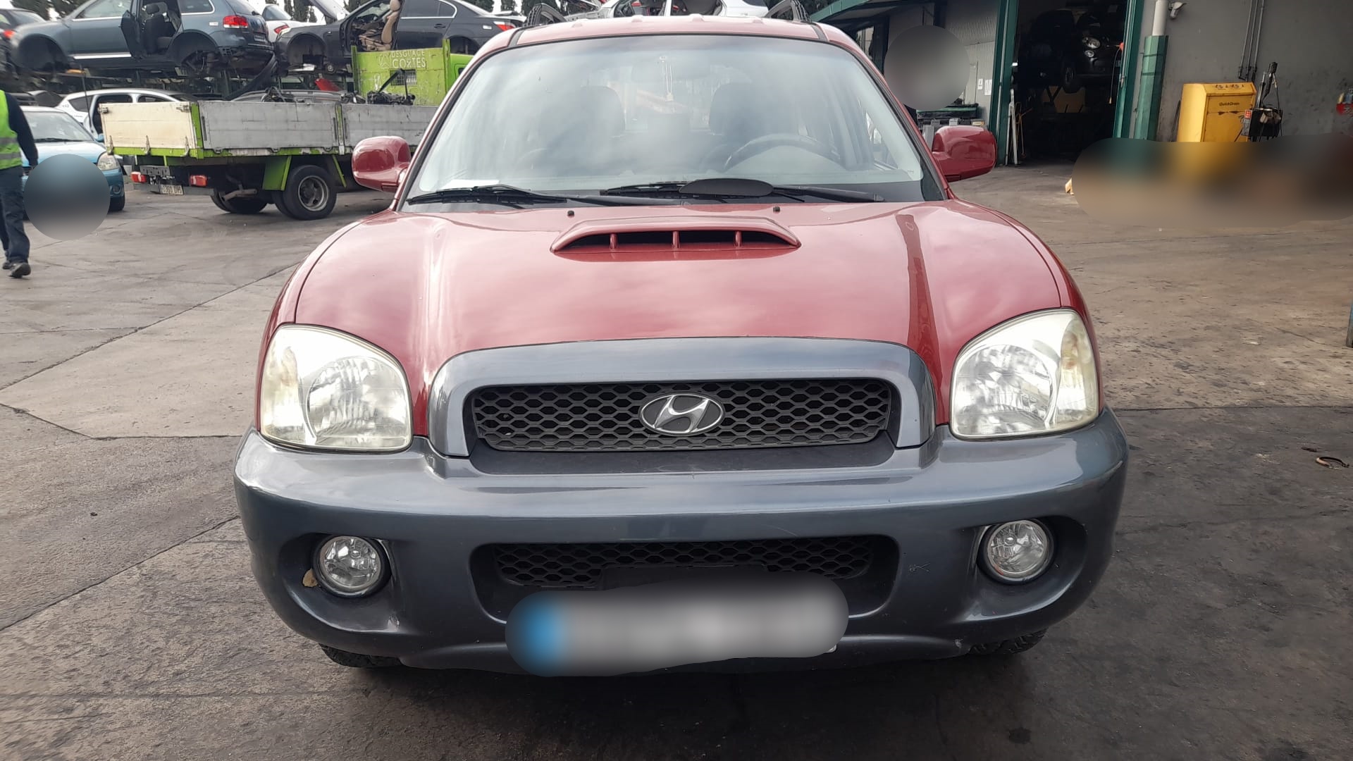 HYUNDAI Santa Fe SM (2000-2013) Дверь задняя правая 7700426110 24019717