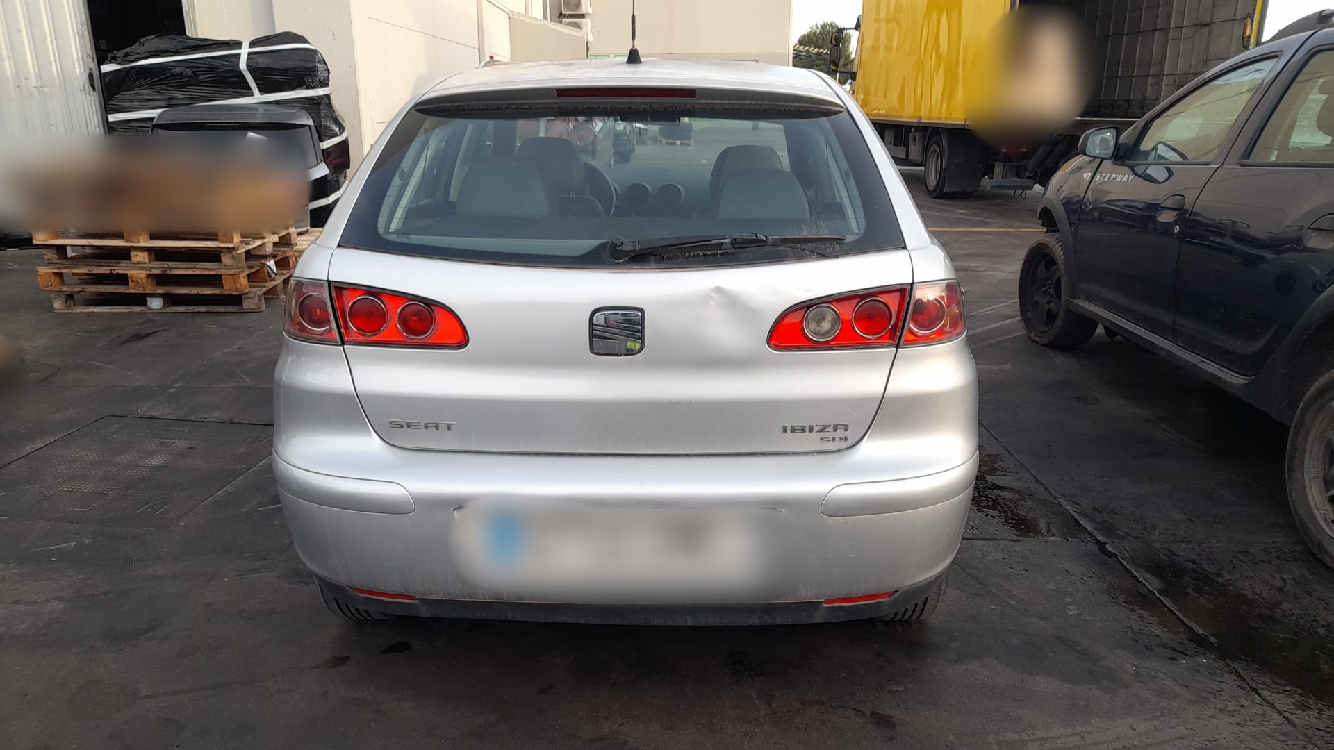 SEAT Ibiza 3 generation (2002-2008) Lève-vitre de porte avant droite 6Q2959801A 25181243