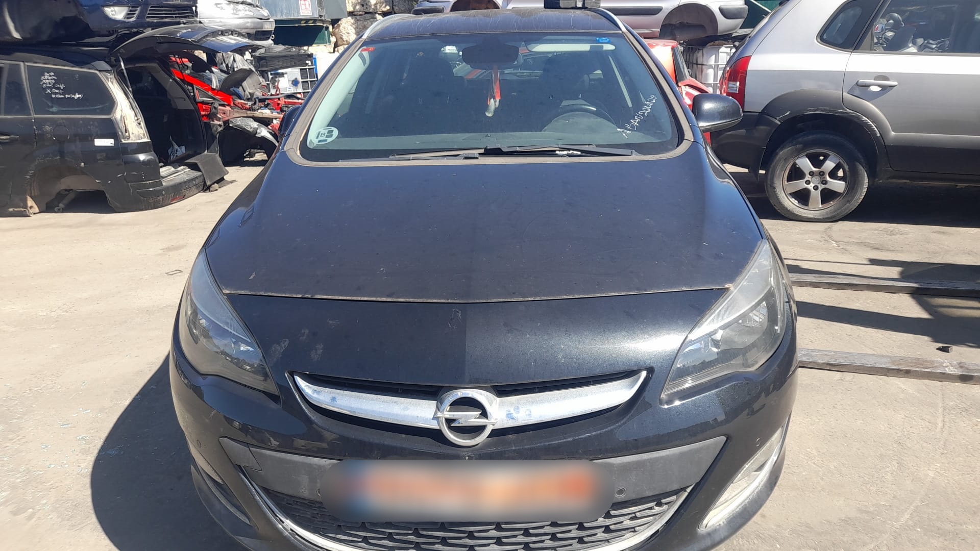 OPEL Astra J (2009-2020) Πίσω προφυλακτήρας 1404568 24547260