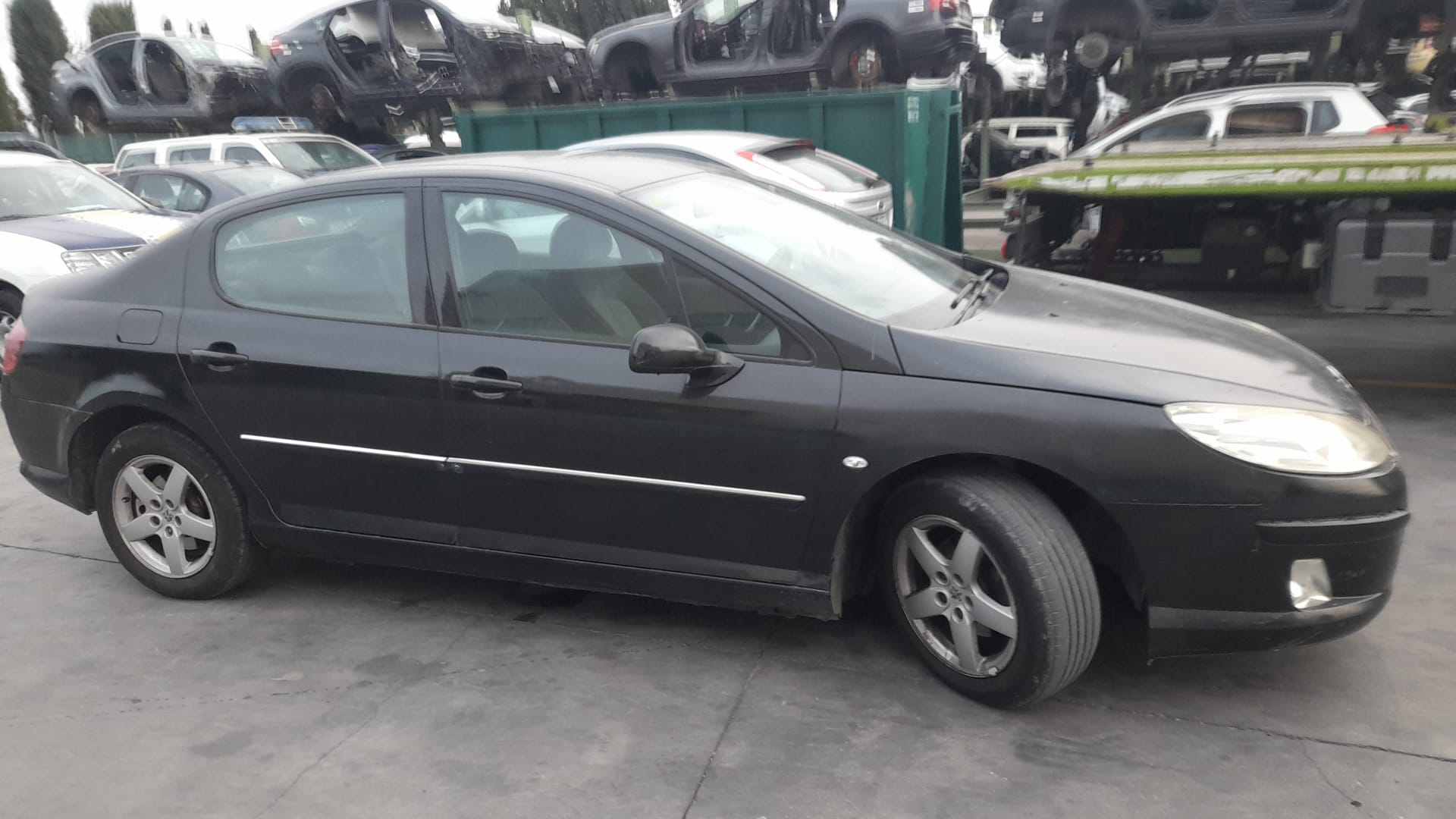 PEUGEOT 407 1 generation (2004-2010) Передняя правая дверь 9004X6 24026942