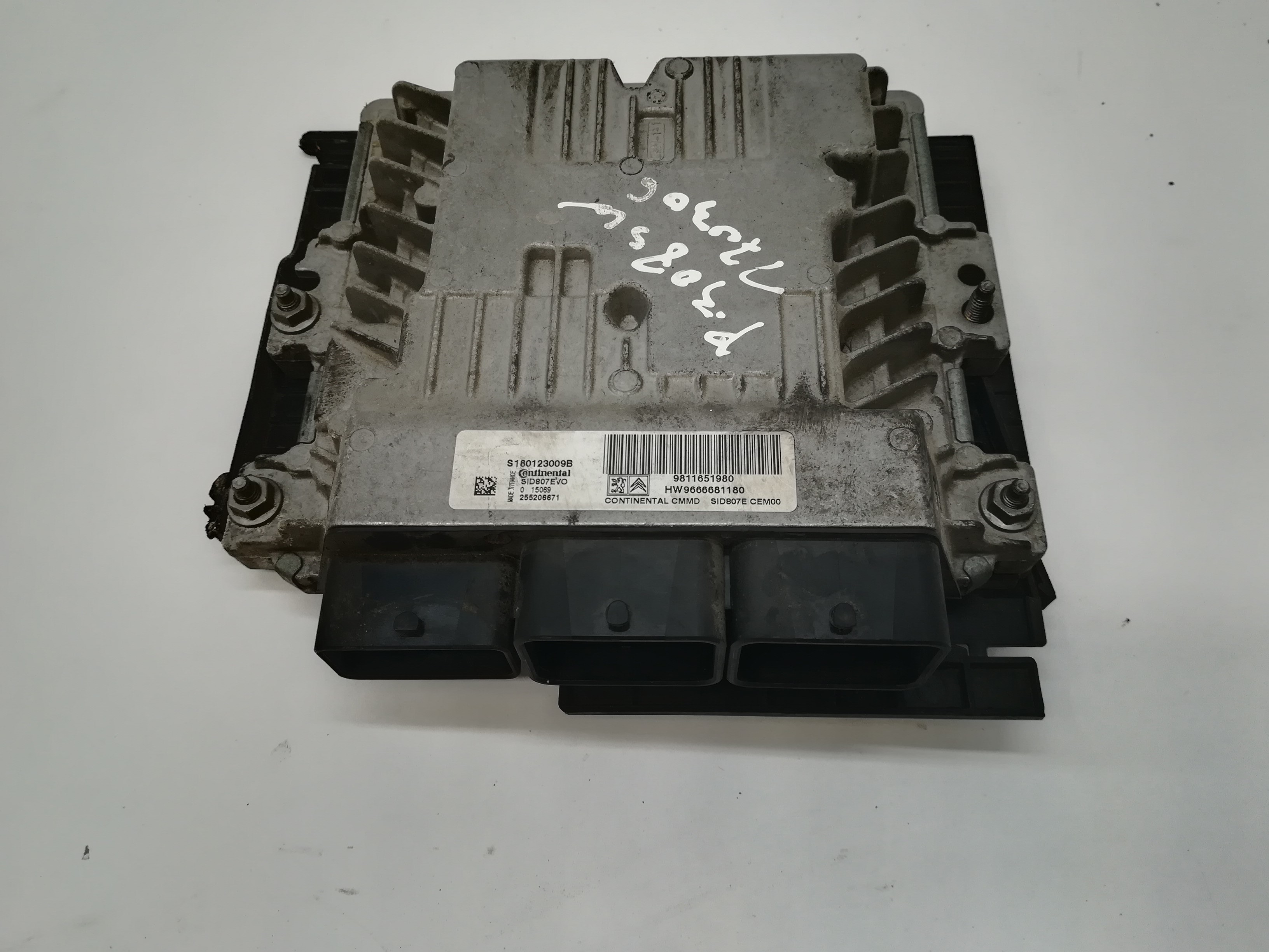 PEUGEOT 308 T9 (2013-2021) Блок керування двигуном ECU 1610808380 18572515