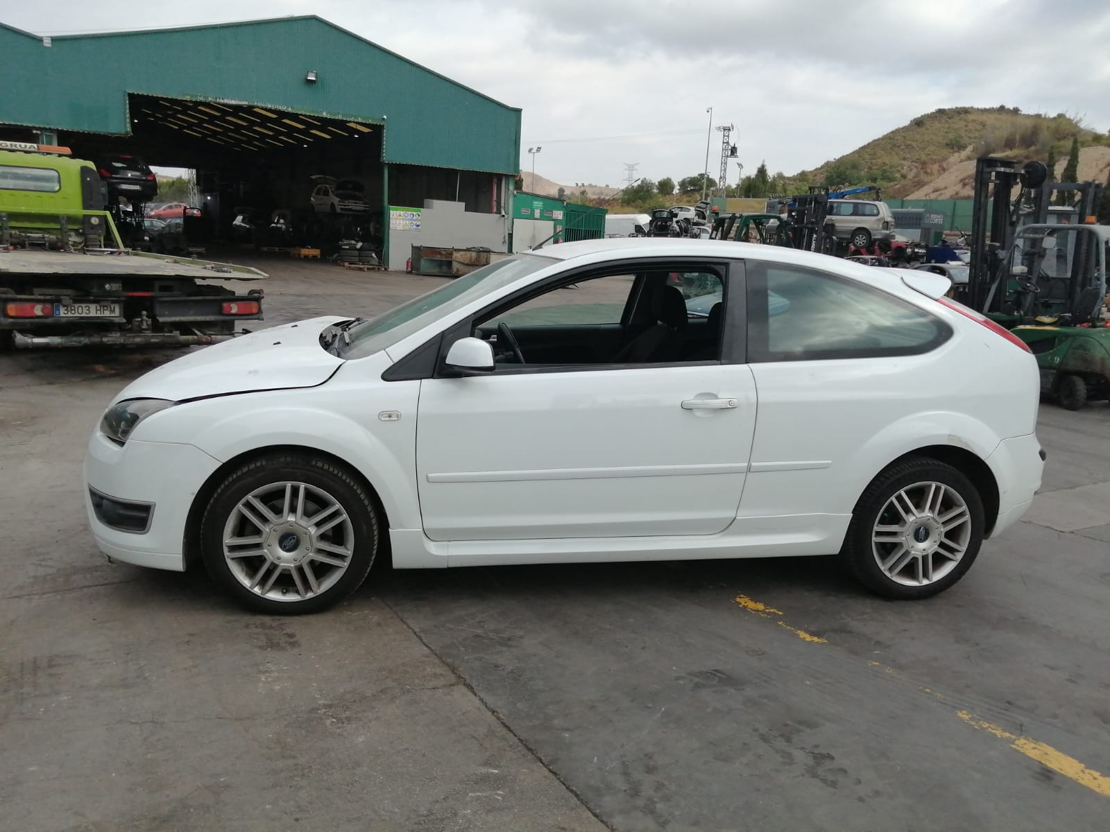 FORD Focus 2 generation (2004-2011) Bagāžas nodalījuma loga tīrītāja motorīts 1689913 18638287