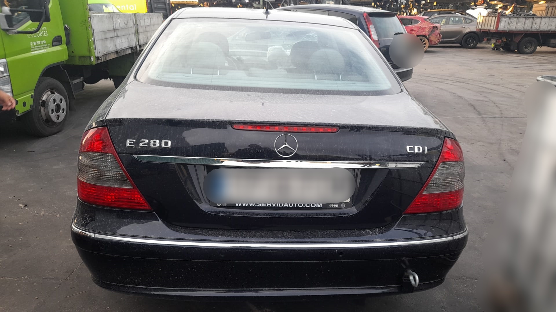 MERCEDES-BENZ E-Class W211/S211 (2002-2009) Блок предохранителей 2115455301, 5DK00804727 24016837