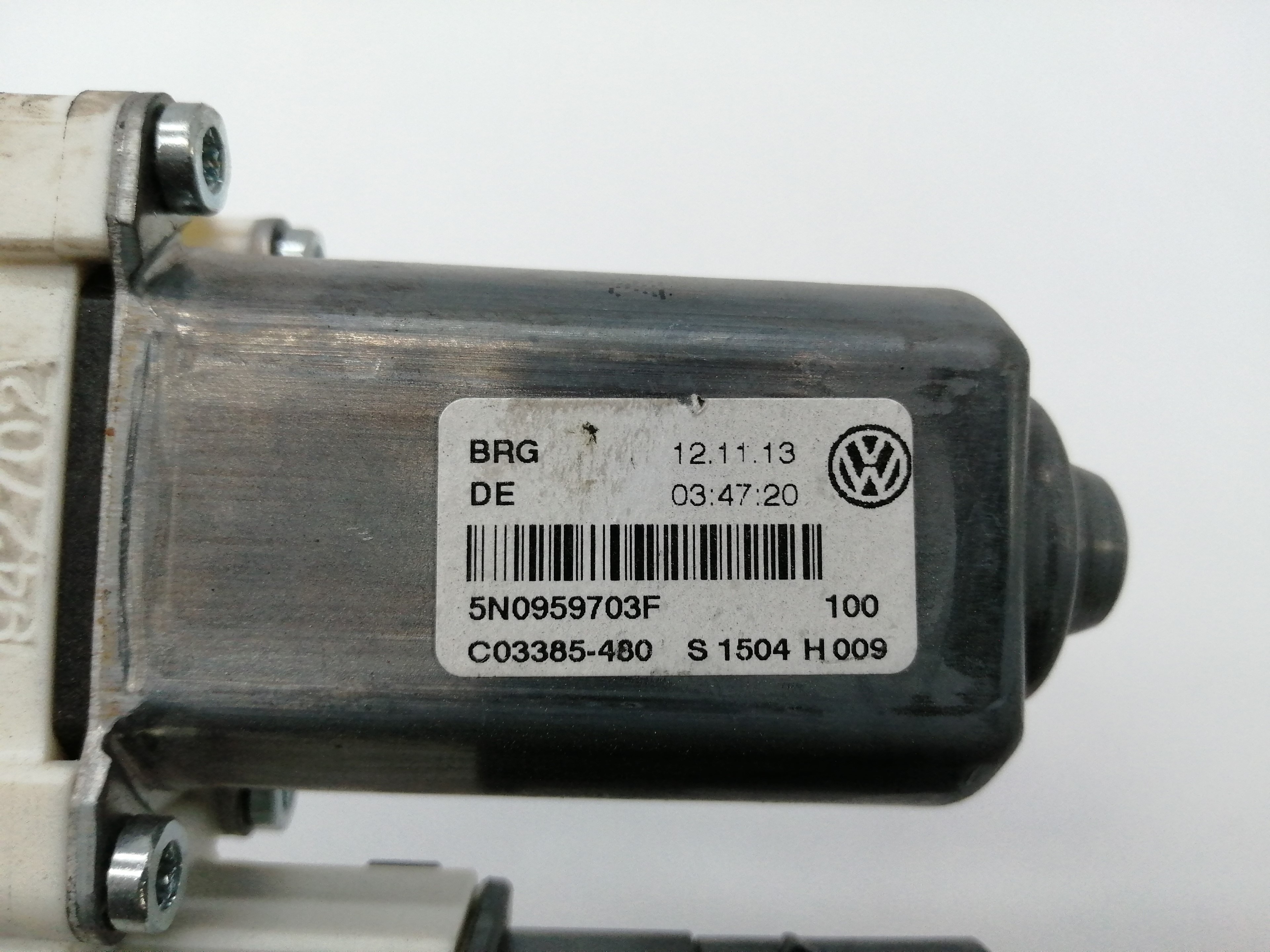 VOLKSWAGEN Tiguan 1 generation (2007-2017) Rear Left Door Window Control Motor 5N0959703F 25125625