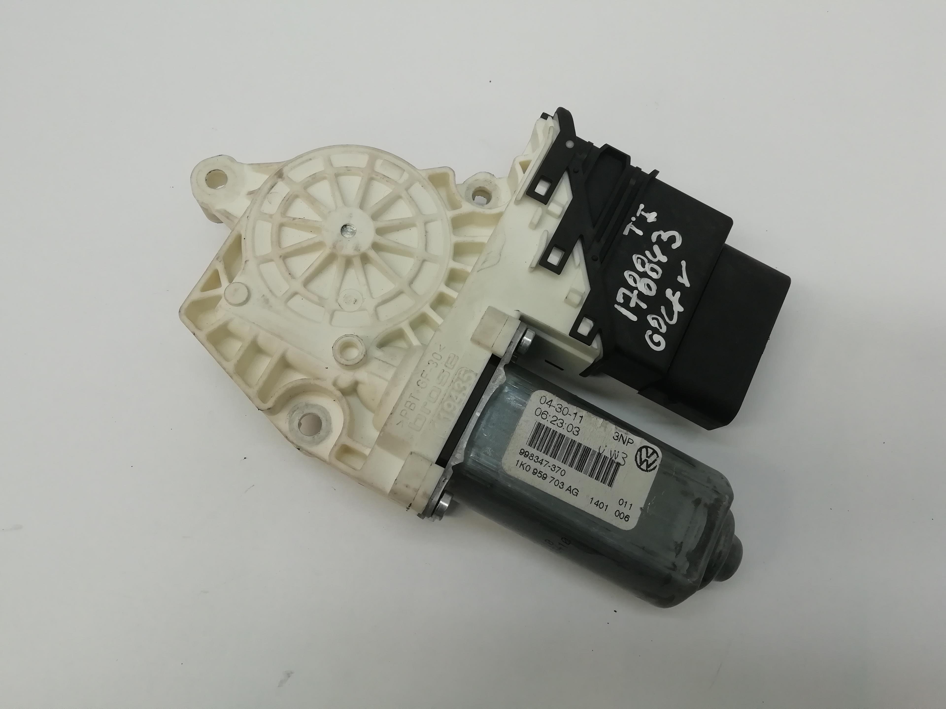 VOLKSWAGEN Golf 6 generation (2008-2015) Rear Left Door Window Control Motor 1K0959703AG 24024231