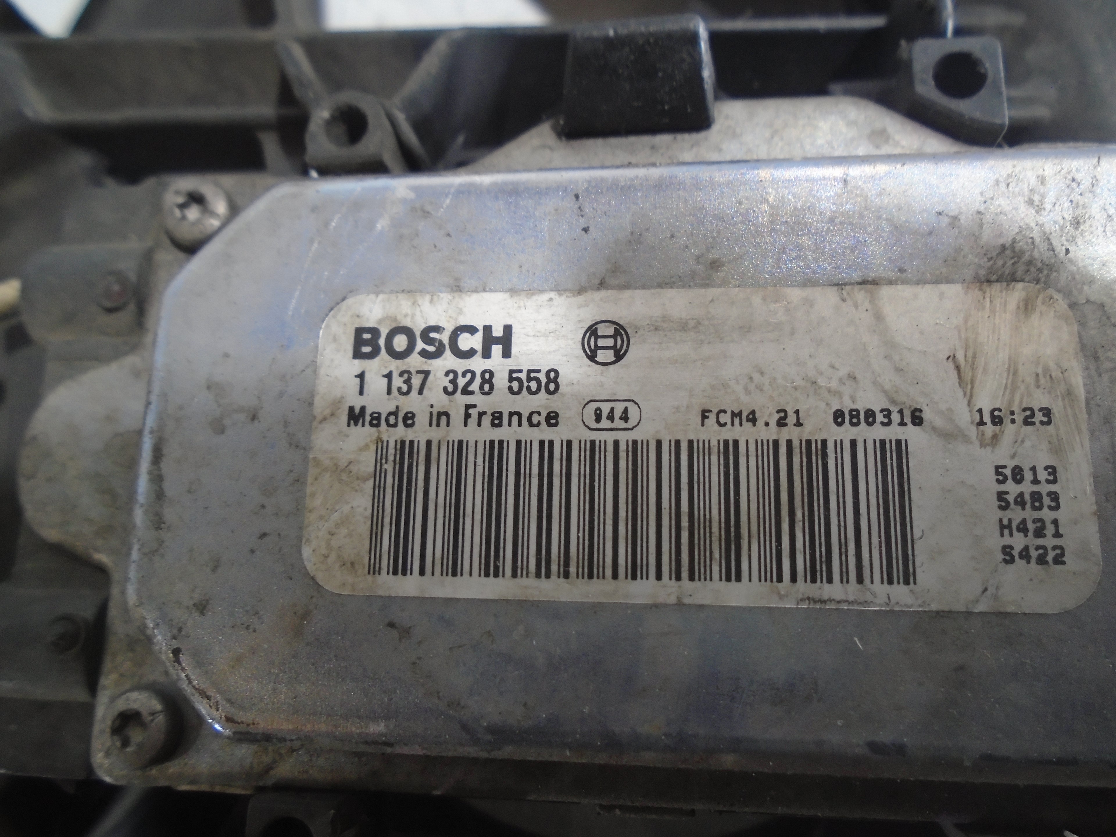 PEUGEOT Focus 2 generation (2004-2011) Porlasztóventilátor 1357325 18509204