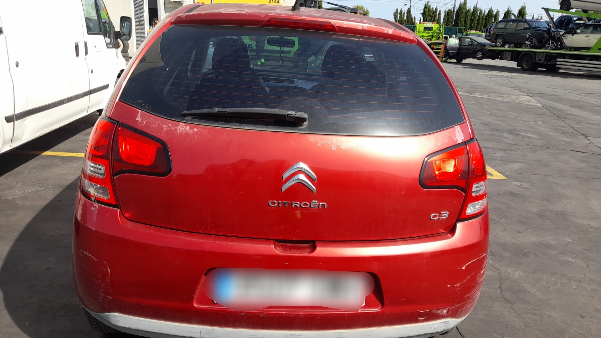 CITROËN C3 1 generation (2002-2010) Фонарь задний правый 9803934280 25161038