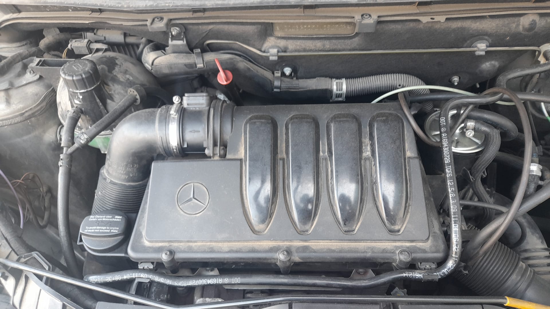 MERCEDES-BENZ A-Class W169 (2004-2012) Зеркало передней правой двери A1698100476 24769480