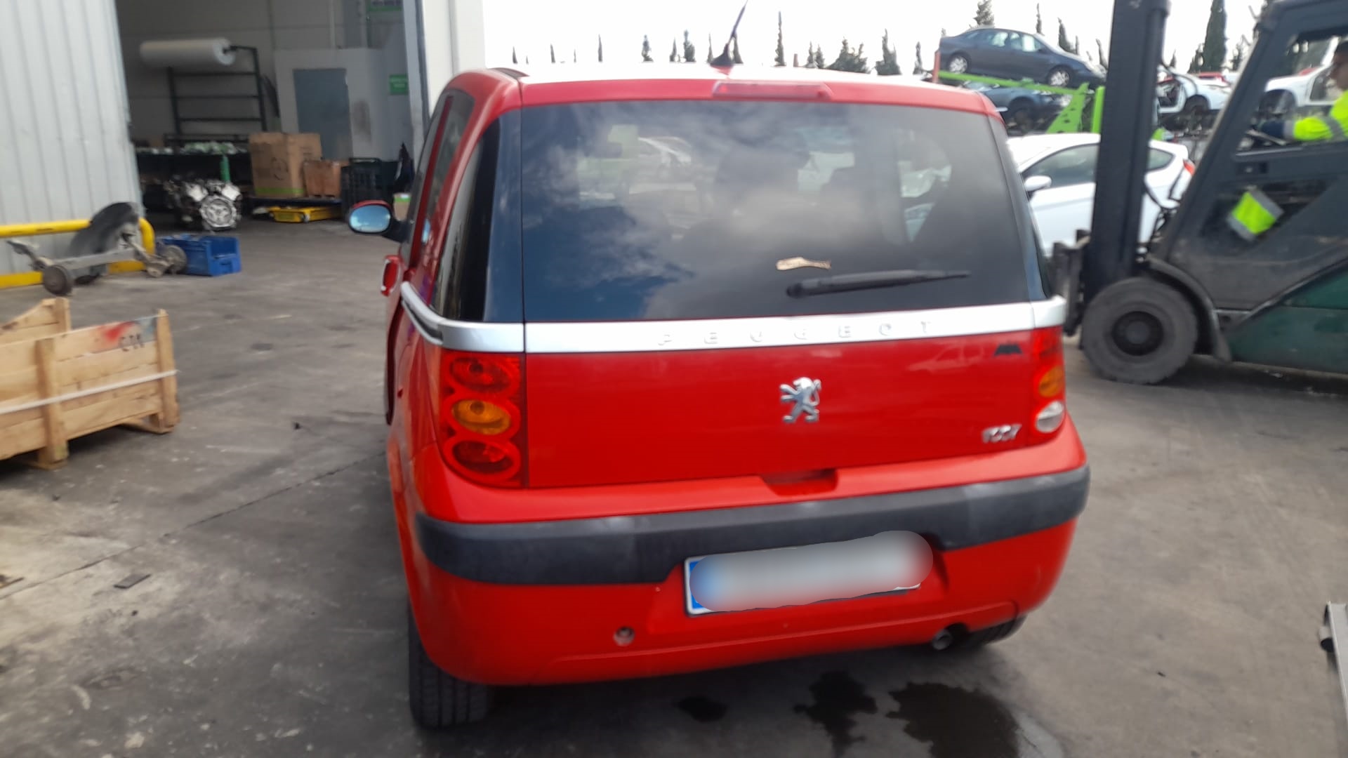 PEUGEOT 1007 1 generation (2005-2009) Left Side Sliding Door 9002V9 18592392