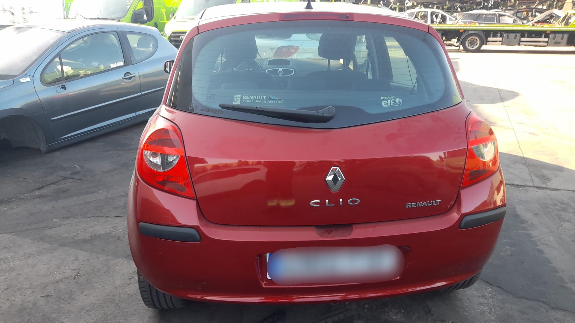 RENAULT Clio 3 generation (2005-2012) Задна лява врата 7751476191 21618738