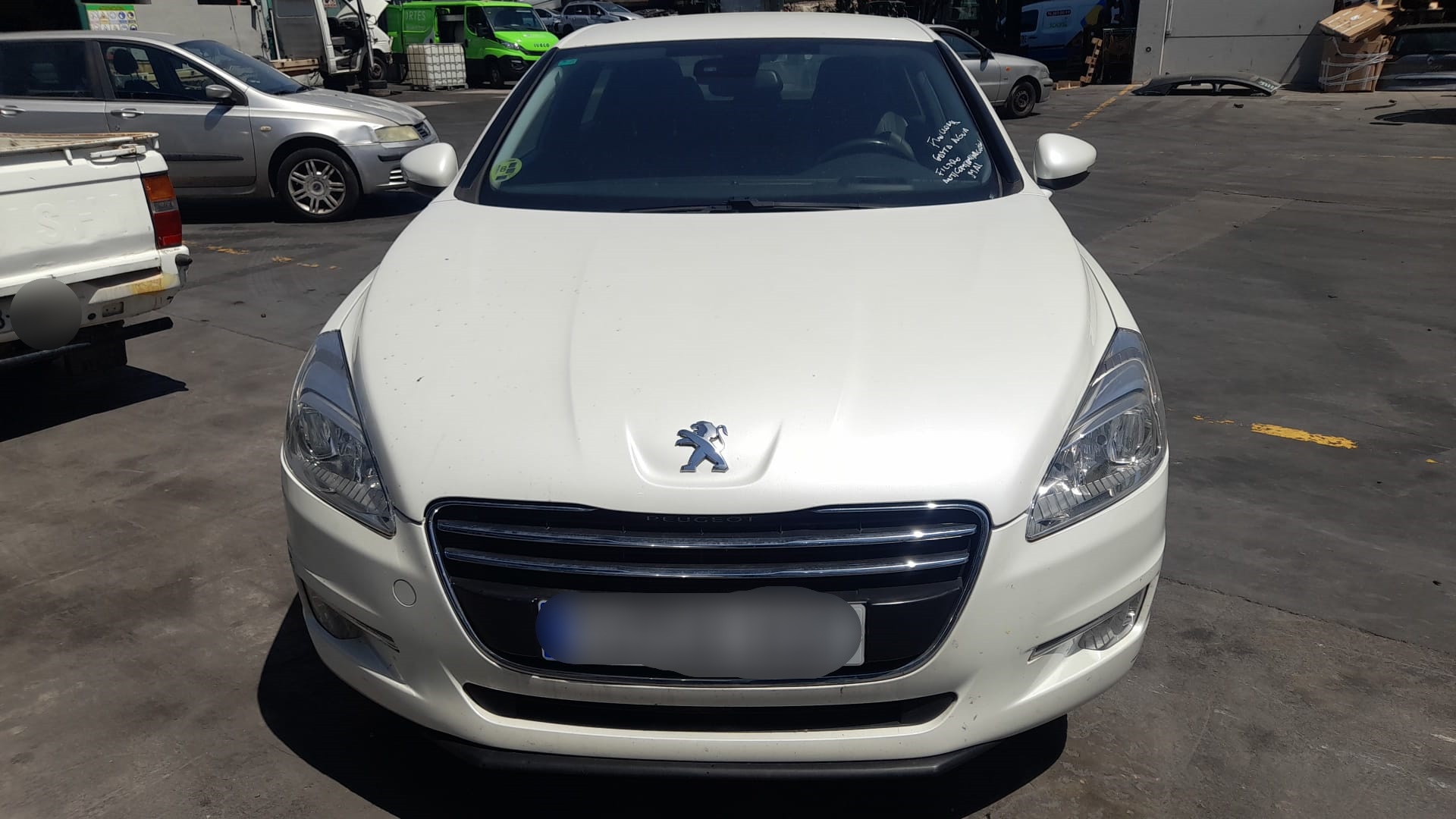 PEUGEOT 508 1 generation (2010-2020) Крышка багажника 9808850580 18352824