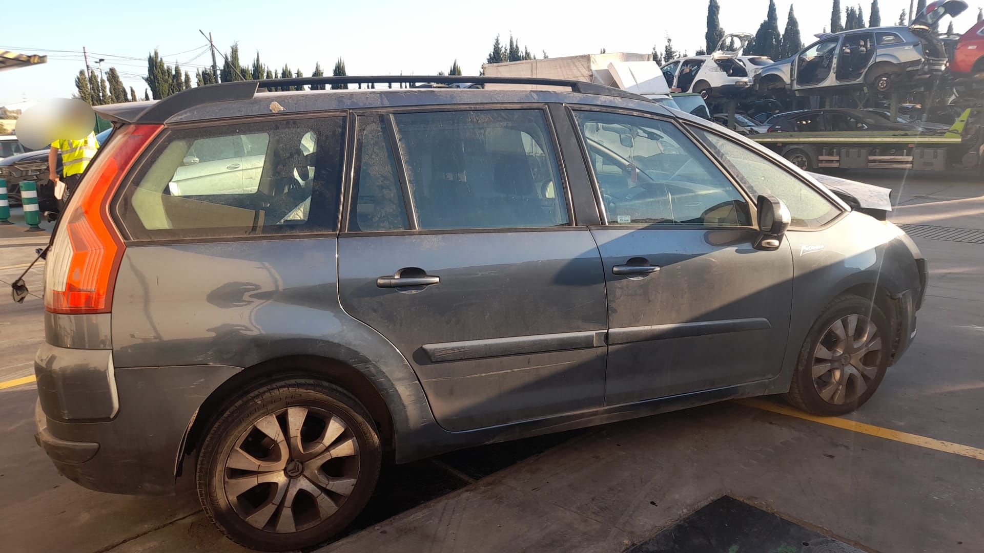 CITROËN C4 Picasso 1 generation (2006-2013) Galinės kairės durys 9006K4 18580932