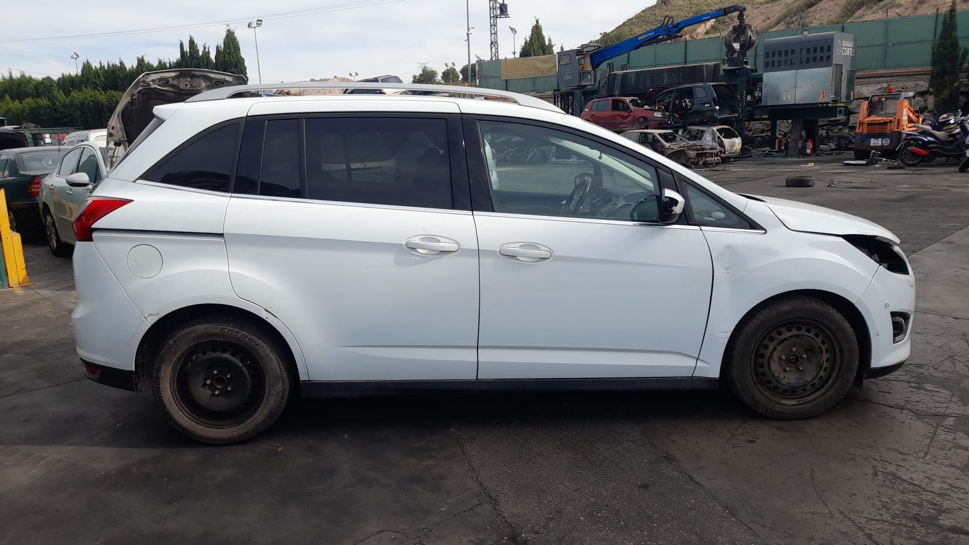 FORD C-Max 2 generation (2010-2019) Замок двери передний правый 1875015 18568187