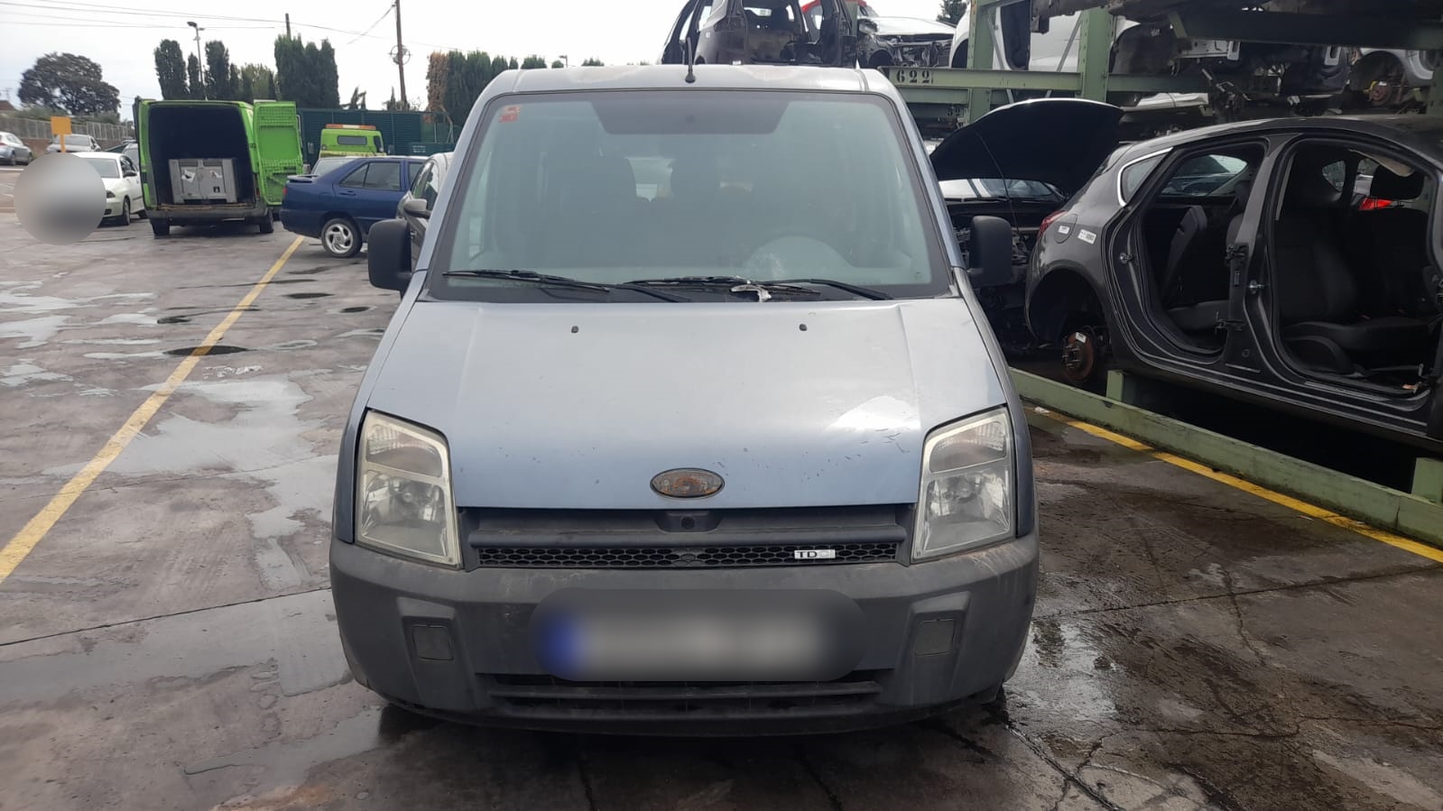 FORD Transit Connect 1 generation (2002-2024) Ступица передняя правая 1439603 25177756