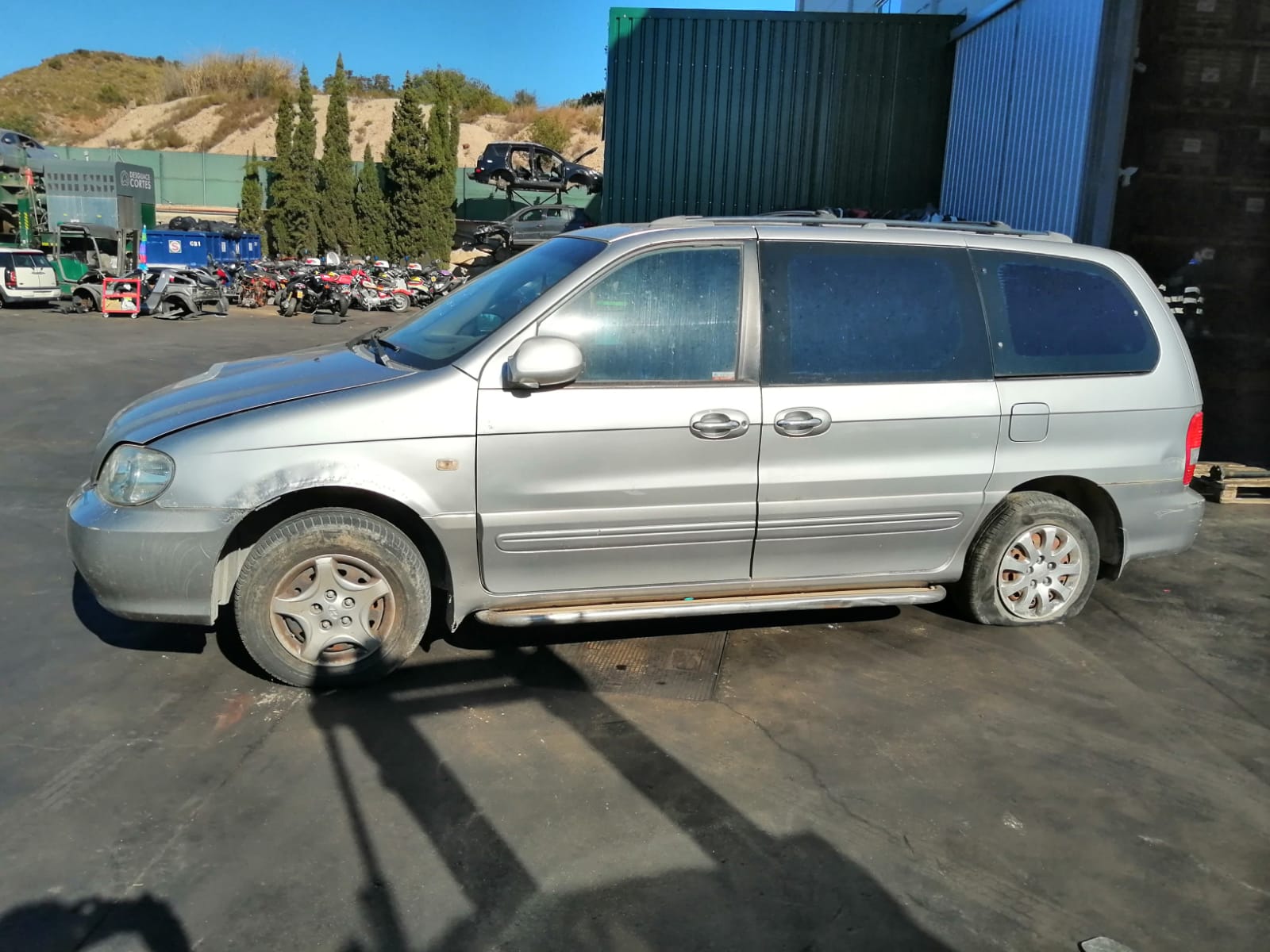 KIA Carnival UP/GQ (1999-2006) Боковые двери правые 0K54B72020D 18633894