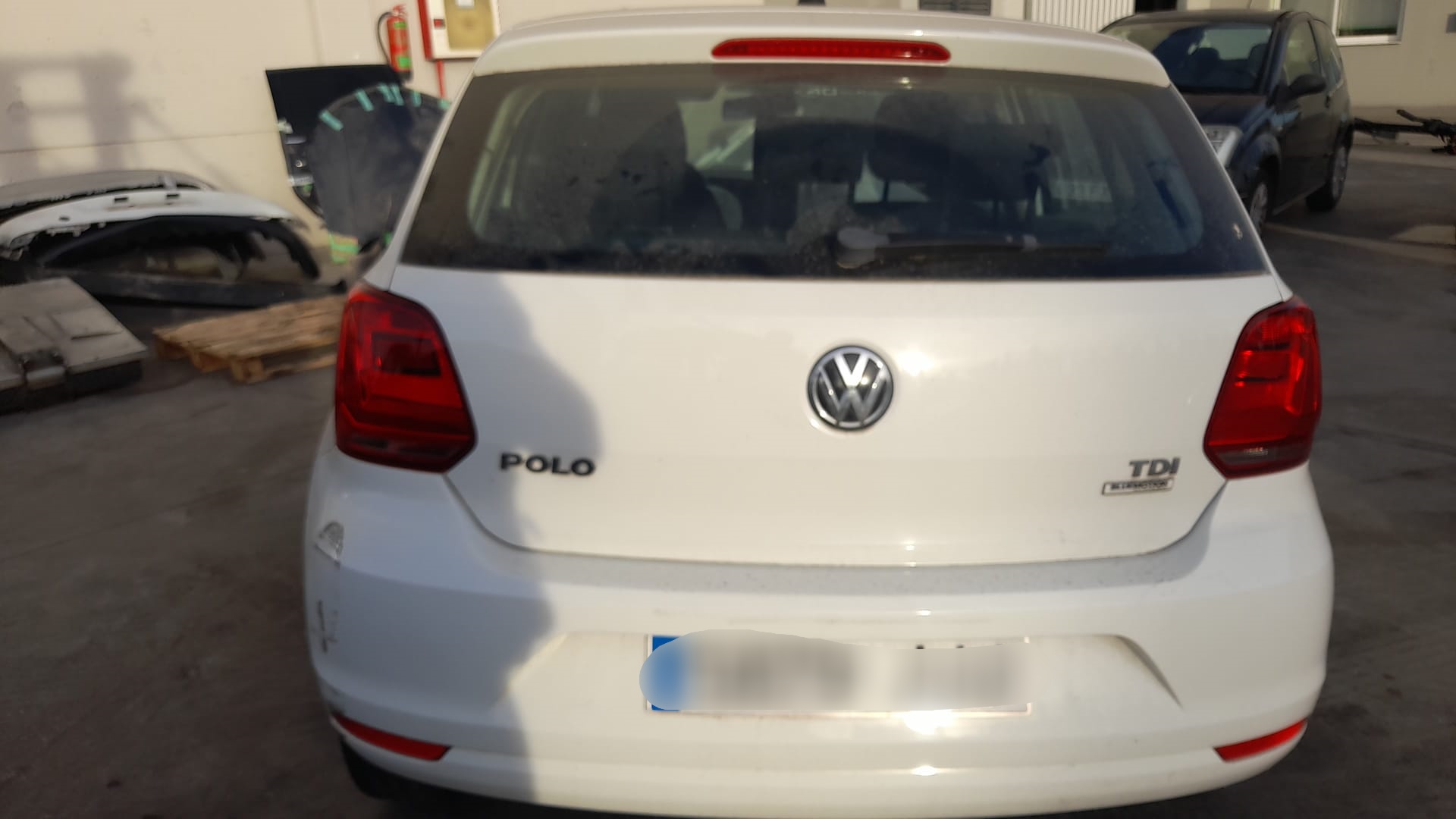 VOLKSWAGEN Polo 5 generation (2009-2017) Aizmugurējo kreiso durvju logu pacēlājs 6R4839461E 18588590