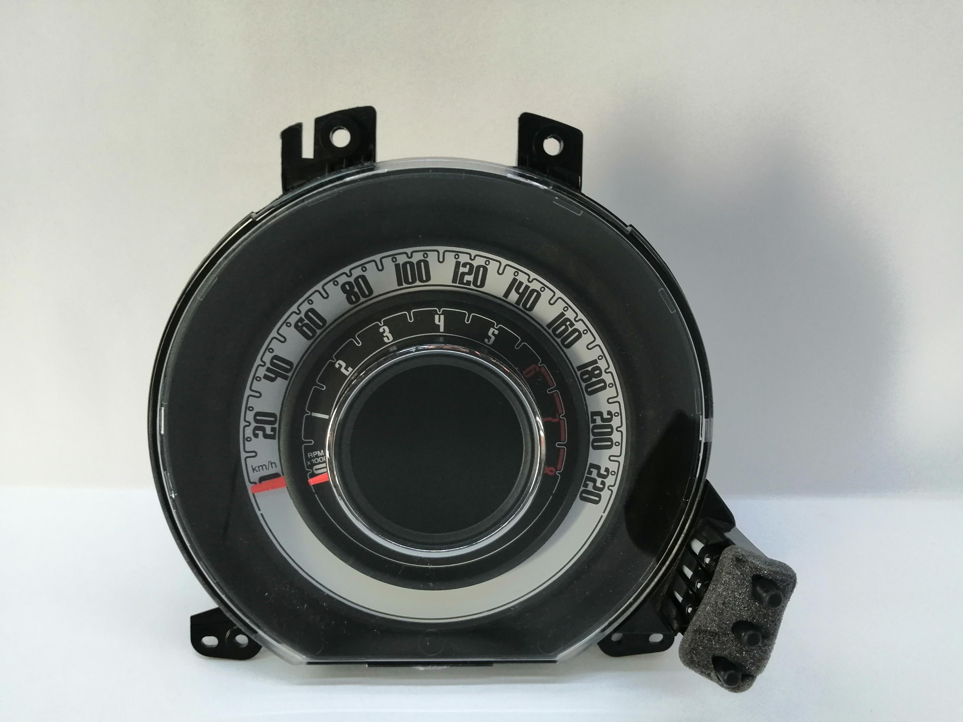 FIAT 500 2 generation (2008-2024) Speedometer 735779284 25180240
