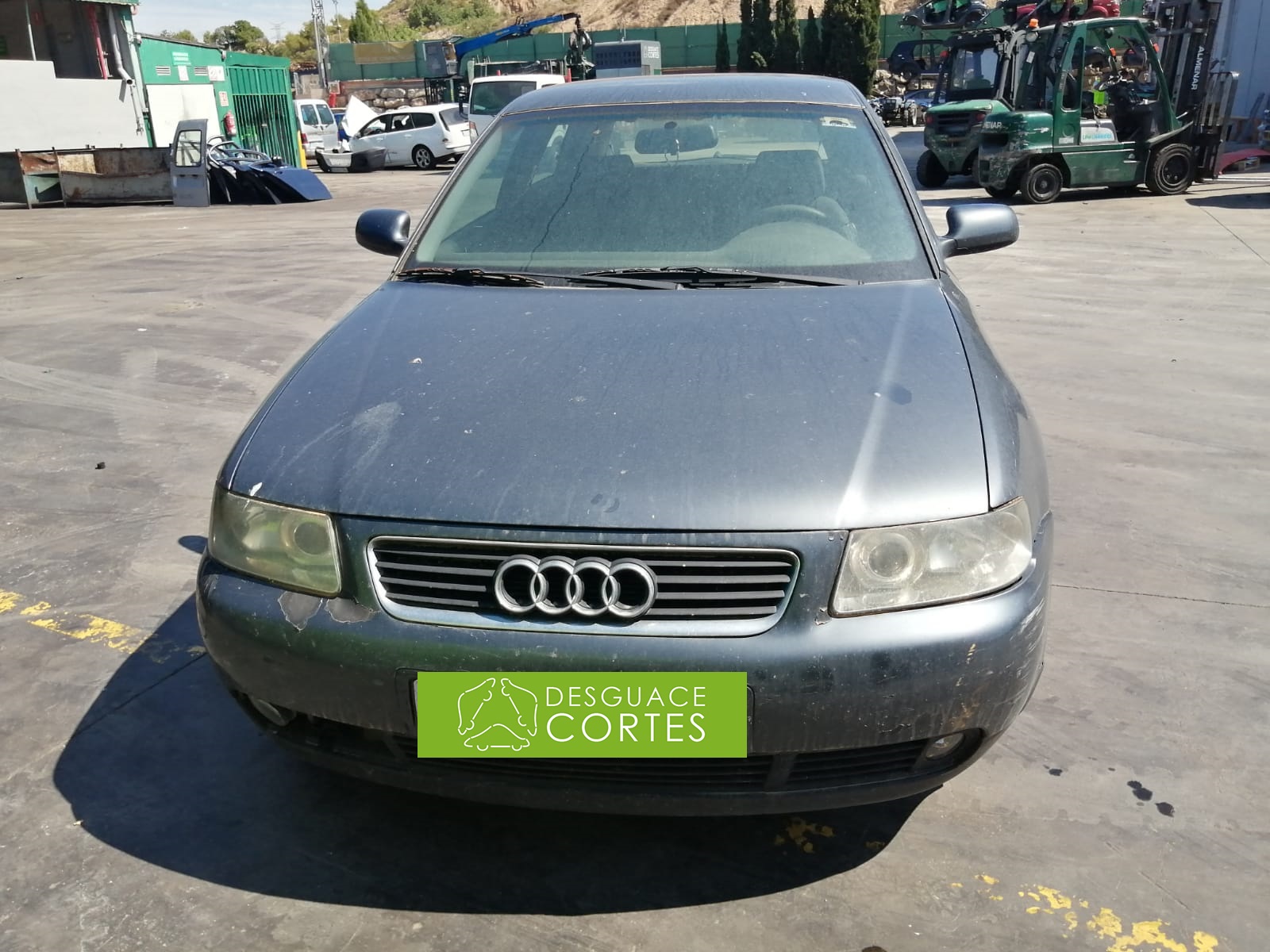 AUDI A3 8L (1996-2003) Priekinių kairių durų išorinė rankenėlė 4B1837207 25161404