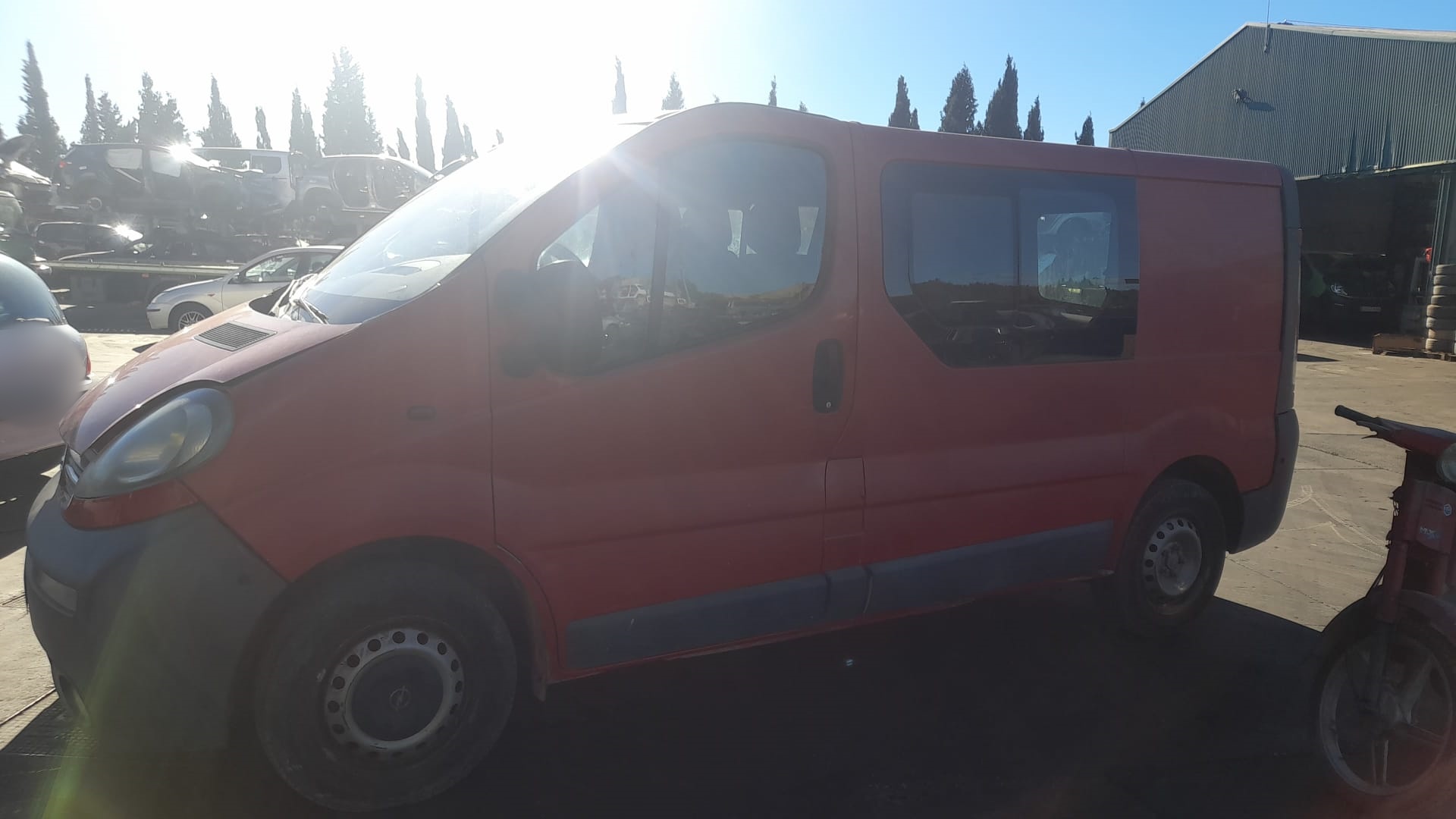 OPEL Vivaro A (2002-2006) Дверь задняя правая 4408383 24548027