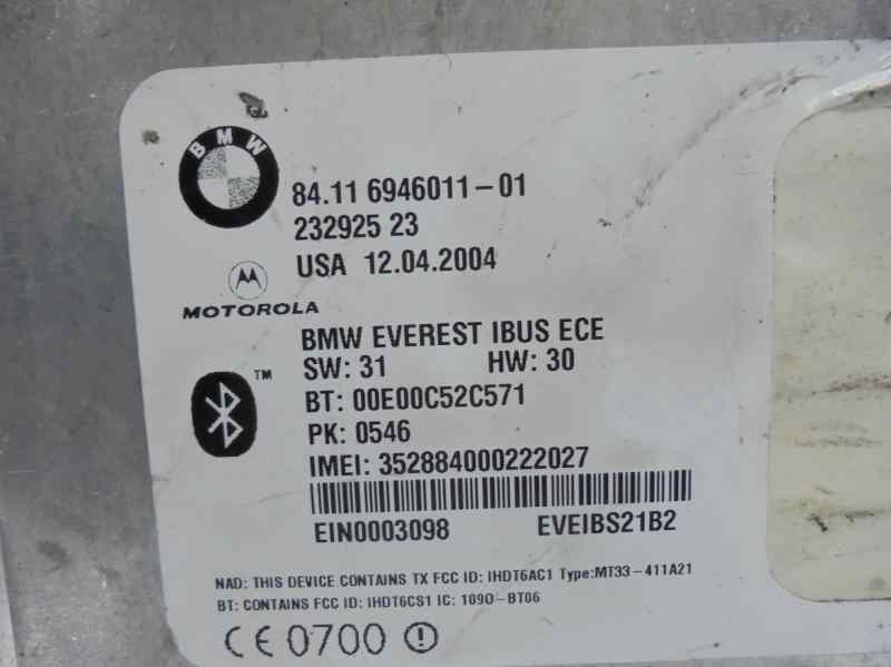 BMW X5 E53 (1999-2006) Bluetooth kontrolenhed 23292523, 84.116946011 18414403