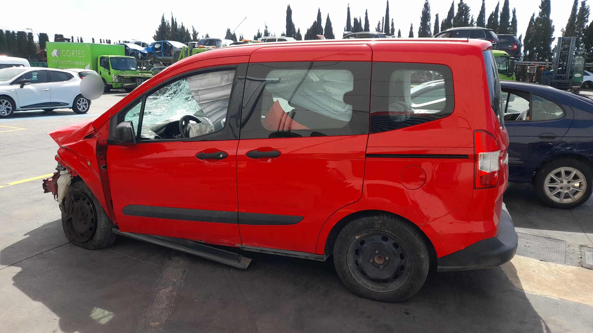 FORD Tourneo Courier 1 generation (2014-2024) Vänster bakljus bak 2069626 24010565