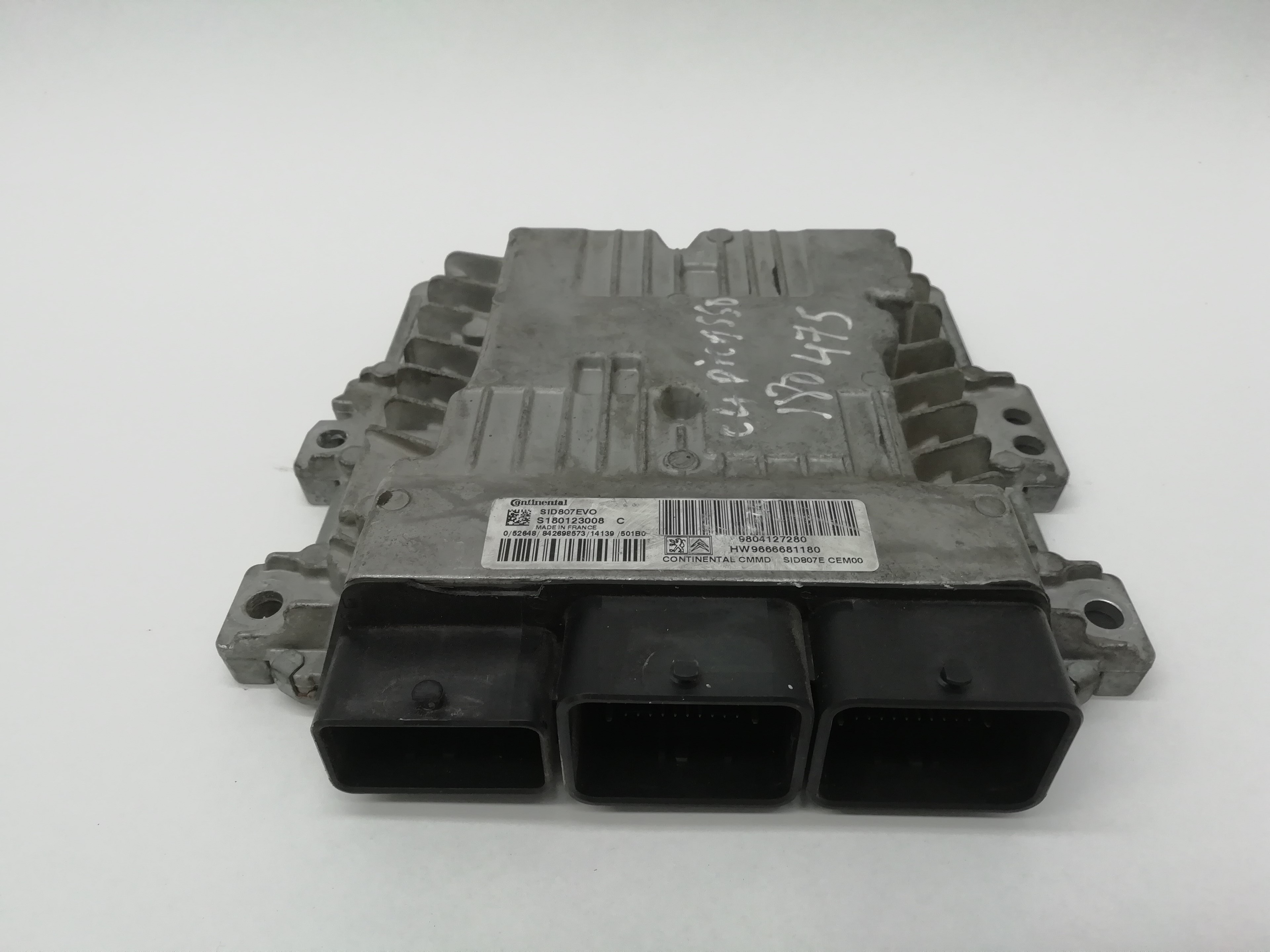 CITROËN C4 Picasso 2 generation (2013-2018) Блок керування двигуном ECU 9666681180,S180123008C 25177767