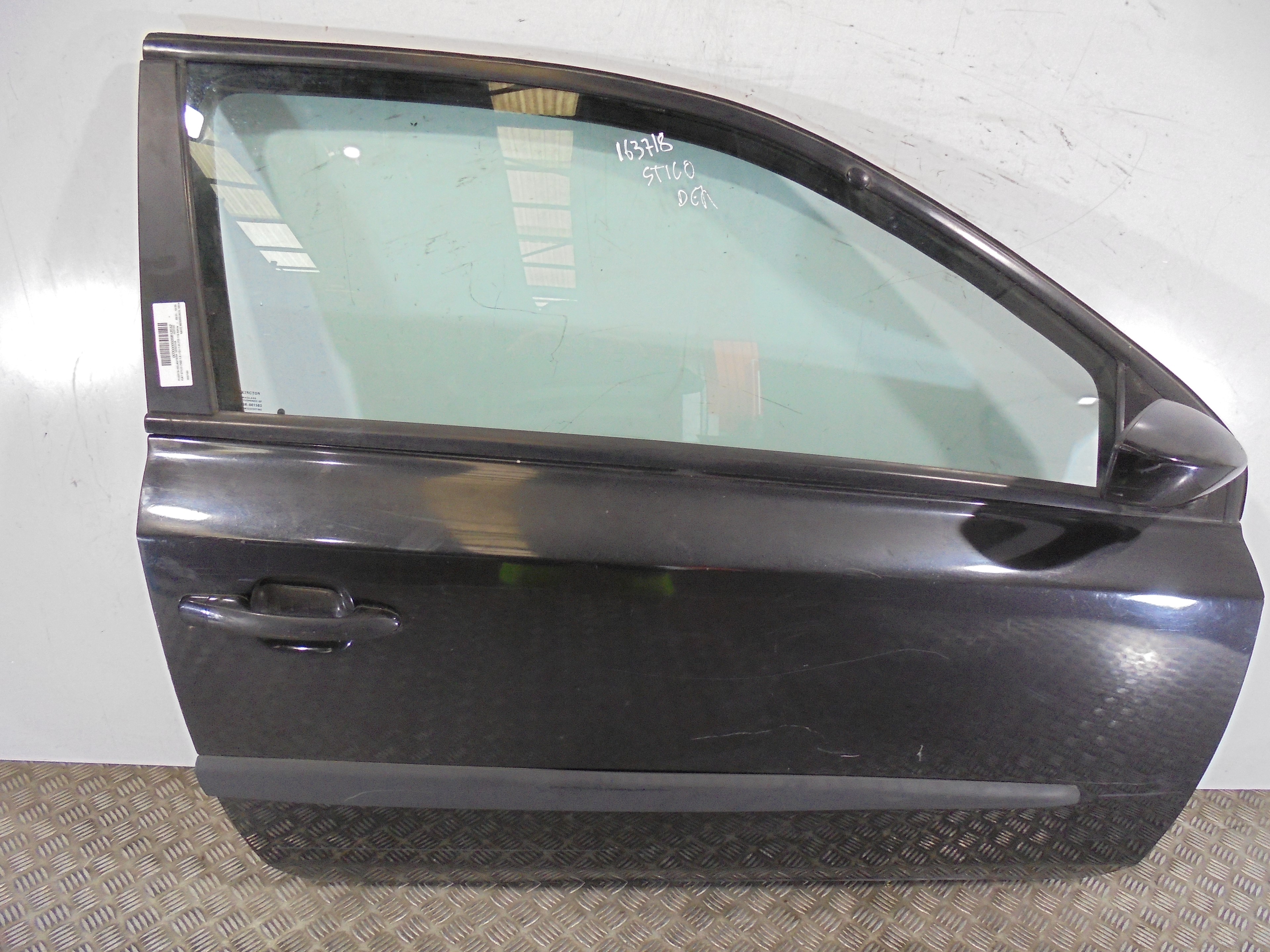 FIAT Stilo 1 generation (2001-2010) Передняя правая дверь 46752830, NEGRO 18634556