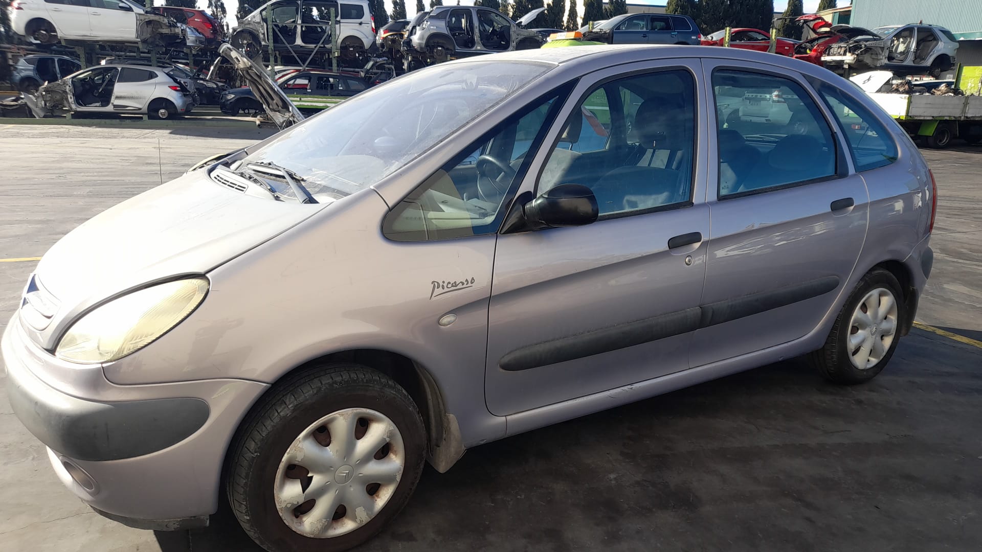 CITROËN Xsara Picasso 1 generation (1999-2010) Крыло переднее левое 7840Q0 24024308