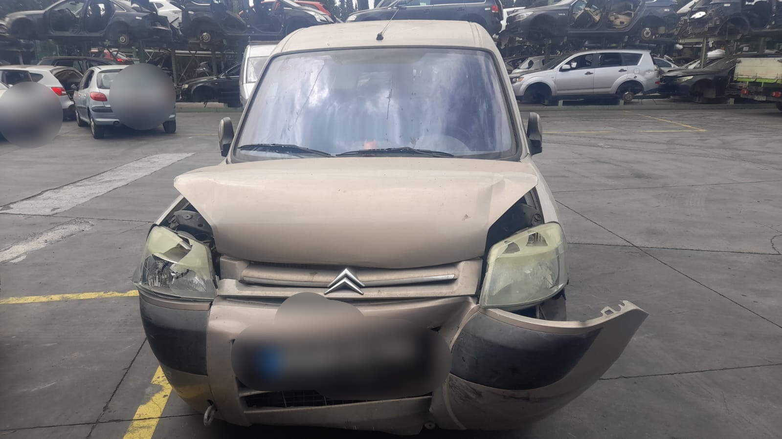 CITROËN Berlingo 1 generation (1996-2012) Преден ляв предпазен колан 8973CY 25044492